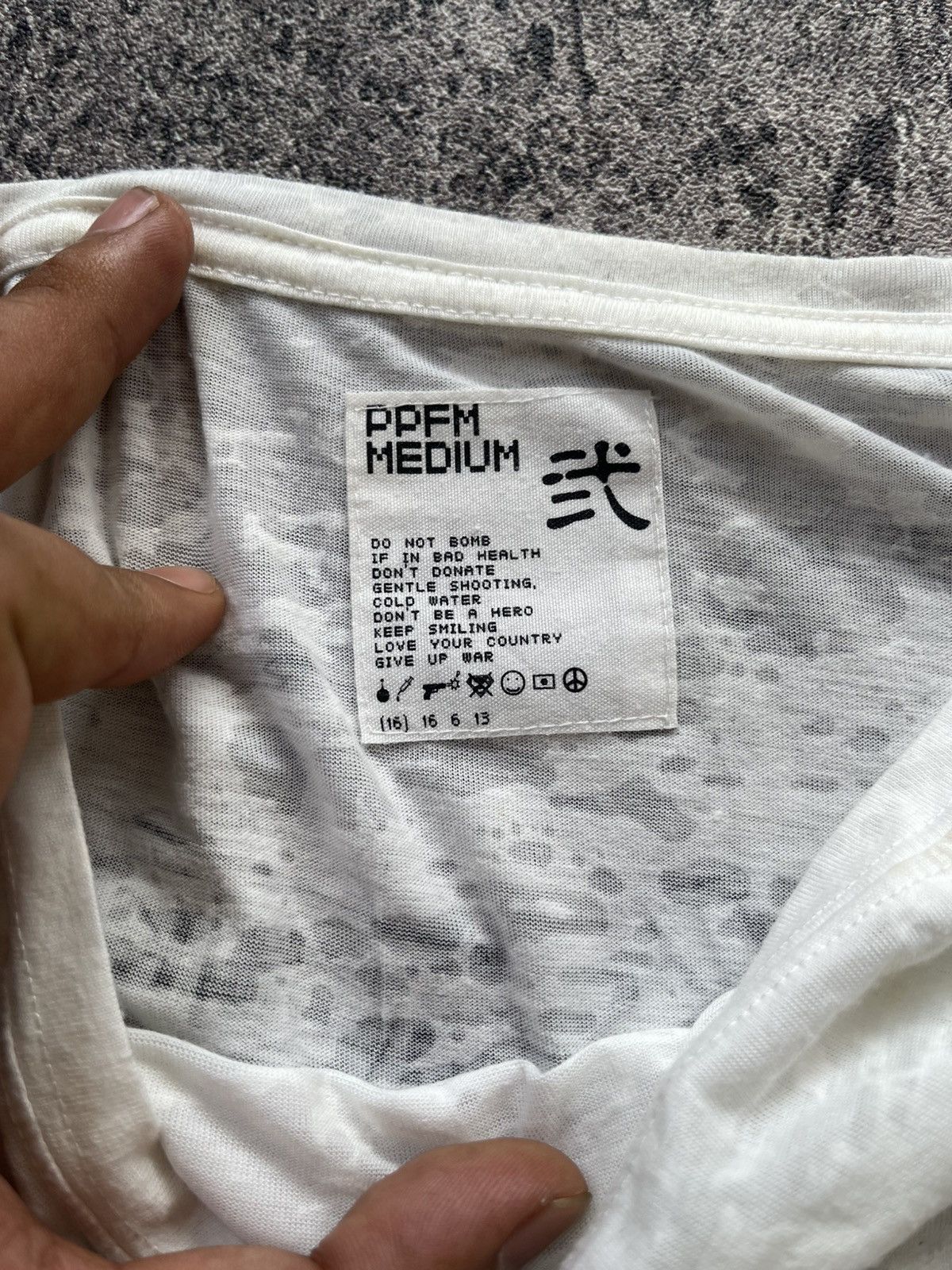 PPFM Y2K PPFM Skull Ifsixwasnine longsleeve Size US L / EU 52-54 / 3 - 9 Thumbnail