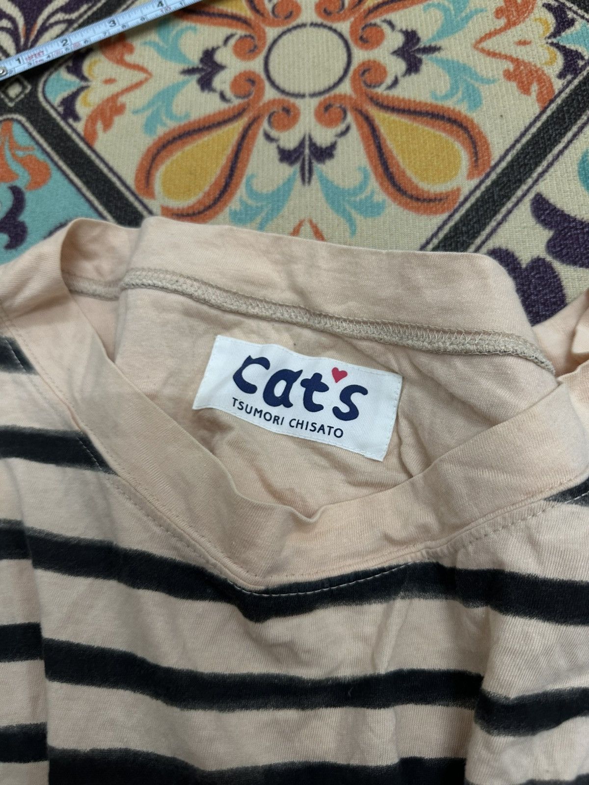 Tsumori Chisato Cats Tsumori Chisato Stripes Long Shirt/Blouse Size M / US 6-8 / IT 42-44 - 10 Thumbnail