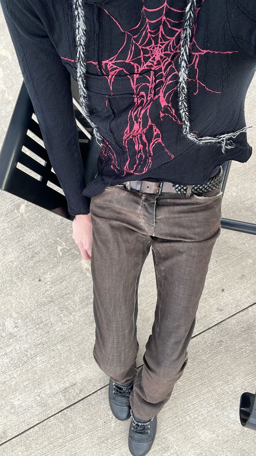 Rick Owens × Rick Owens Drkshdw Rick owens bitter Detroit cuts Size US 29 - 7 Thumbnail