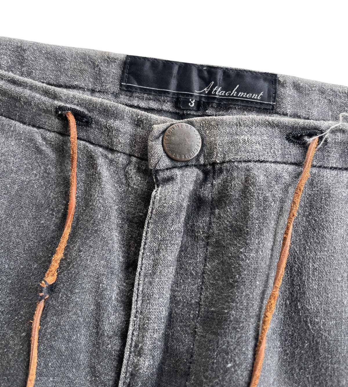 Attachment Kazuyuki Kumagai Attachment Hemp Pants Size US 31 - 9 Thumbnail
