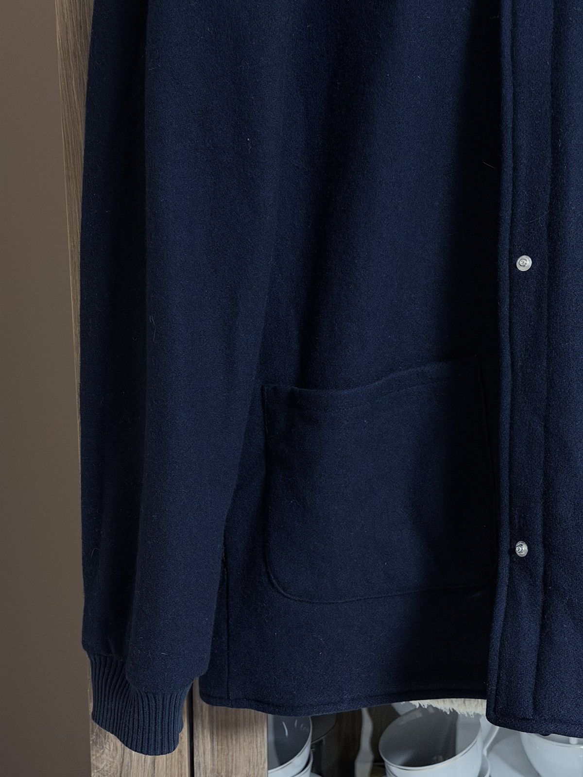 Our Legacy Our Legacy wool navy jacket sherpa L Parka Size US L / EU 52-54 / 3 - 4 Thumbnail