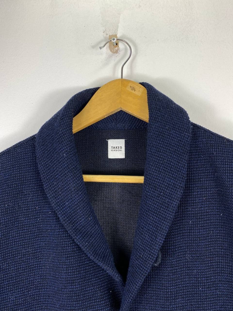 Takeo Kikuchi takeo kikuchi japanese brands wool knitted jacket Size US L / EU 52-54 / 3 - 2 Thumbnail