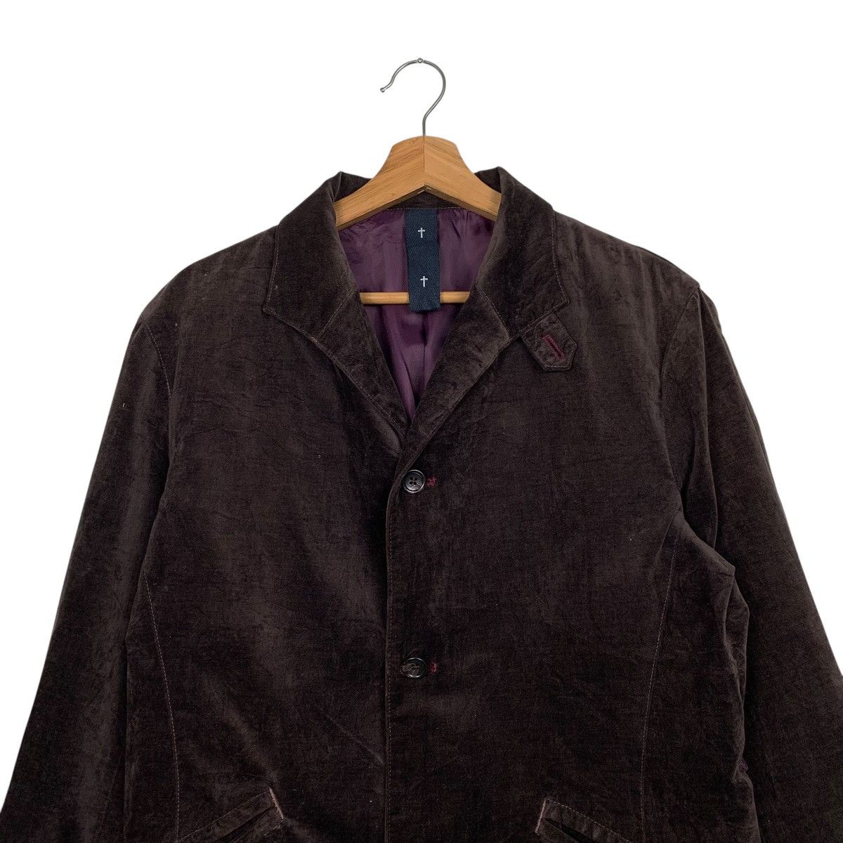 Takeo Kikuchi Takeo Kikuchi Velvet Jacket Size US M / EU 48-50 / 2 - 2 Thumbnail