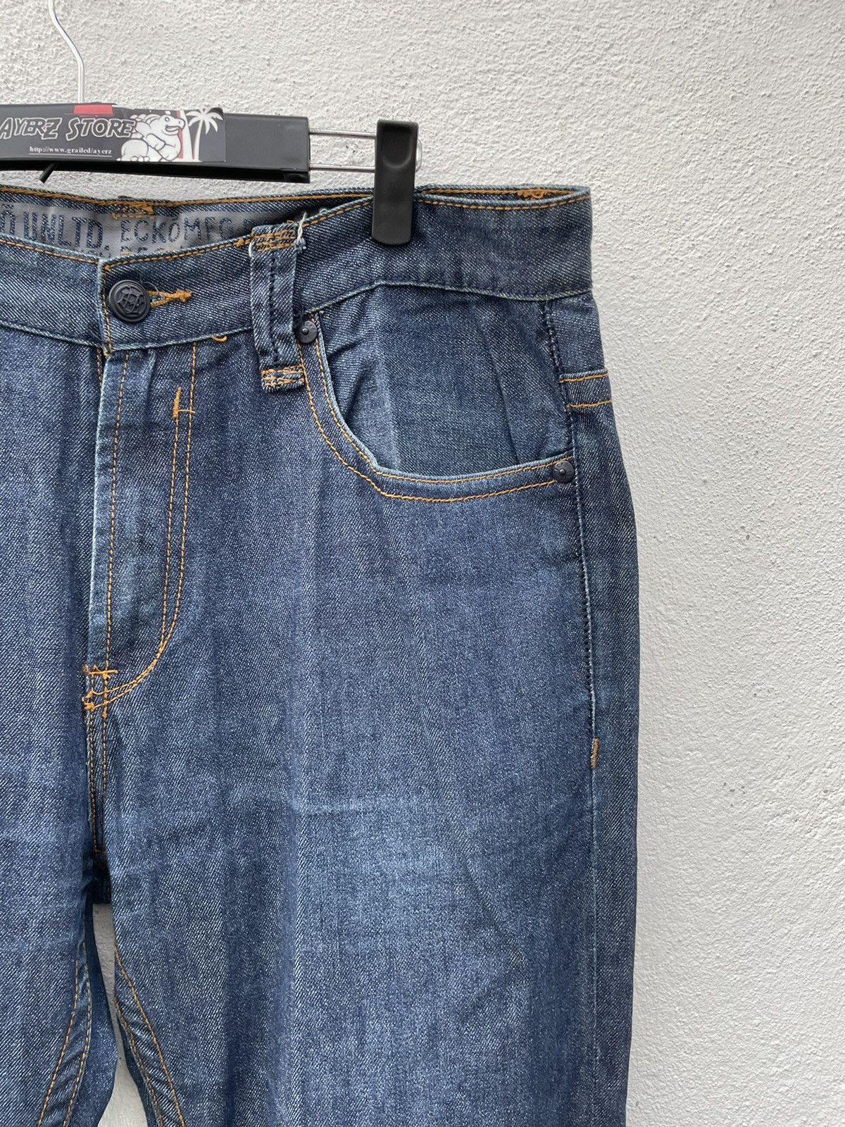 Ecko Unltd. Vintage Y2K Ecko Unltd Baggy Denim Jeans Size US 37 - 4 Thumbnail