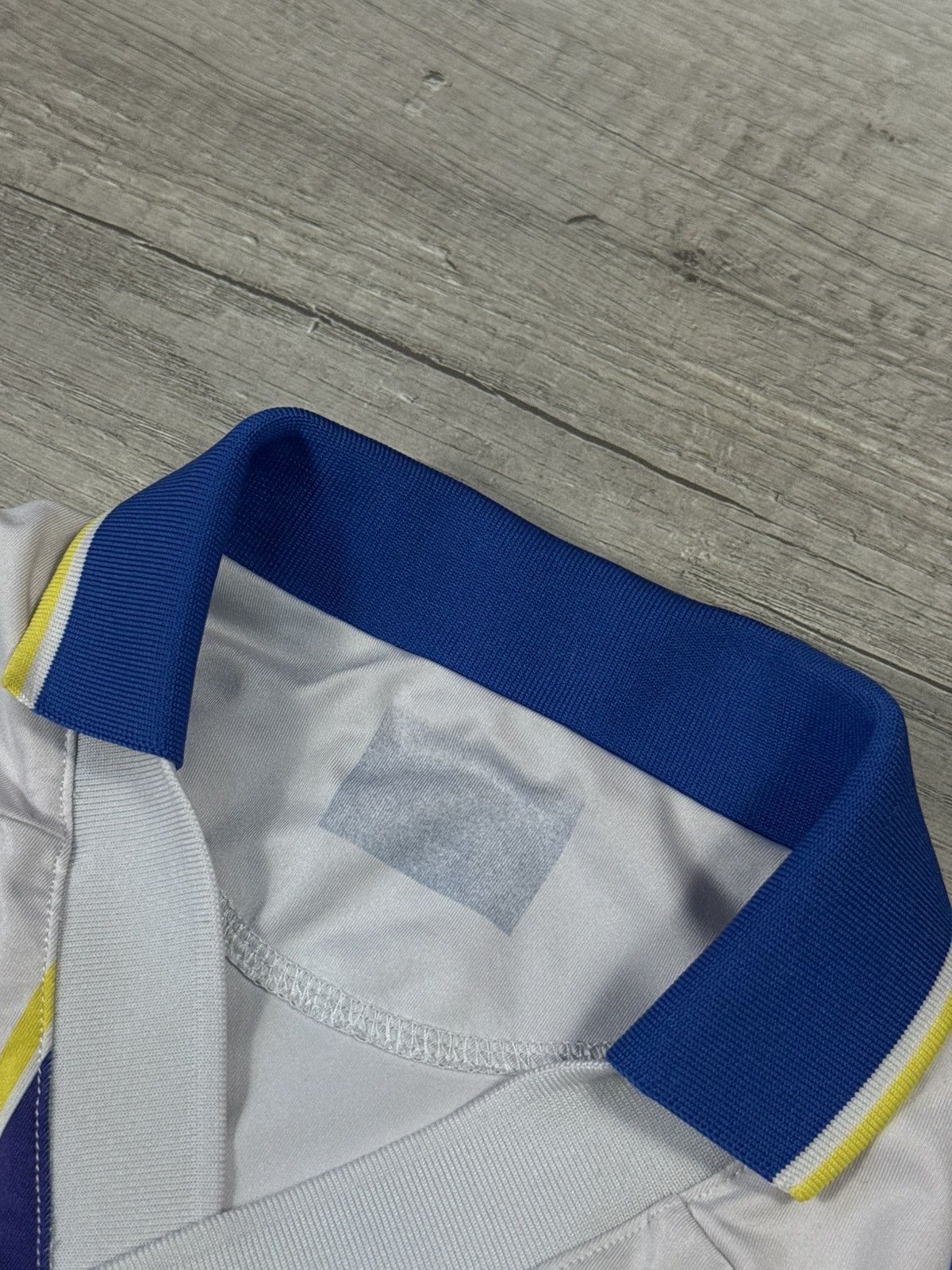 Macron Sam Byram Leeds United 2013 2014 Home Soccer Jersey Macron Size US M / EU 48-50 / 2 - 8 Thumbnail