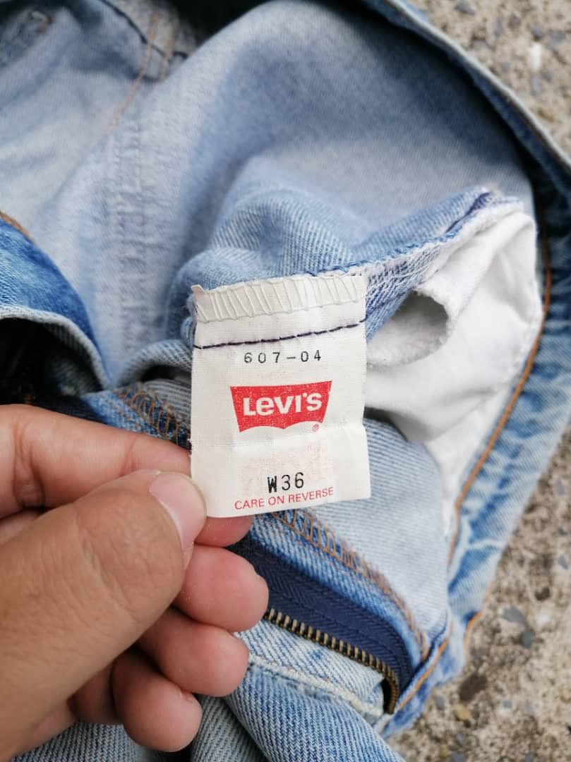 Levi's × Levi's Vintage Clothing Levi's Strauss 607 Denim Jeans Size US 32 / EU 48 - 7 Thumbnail