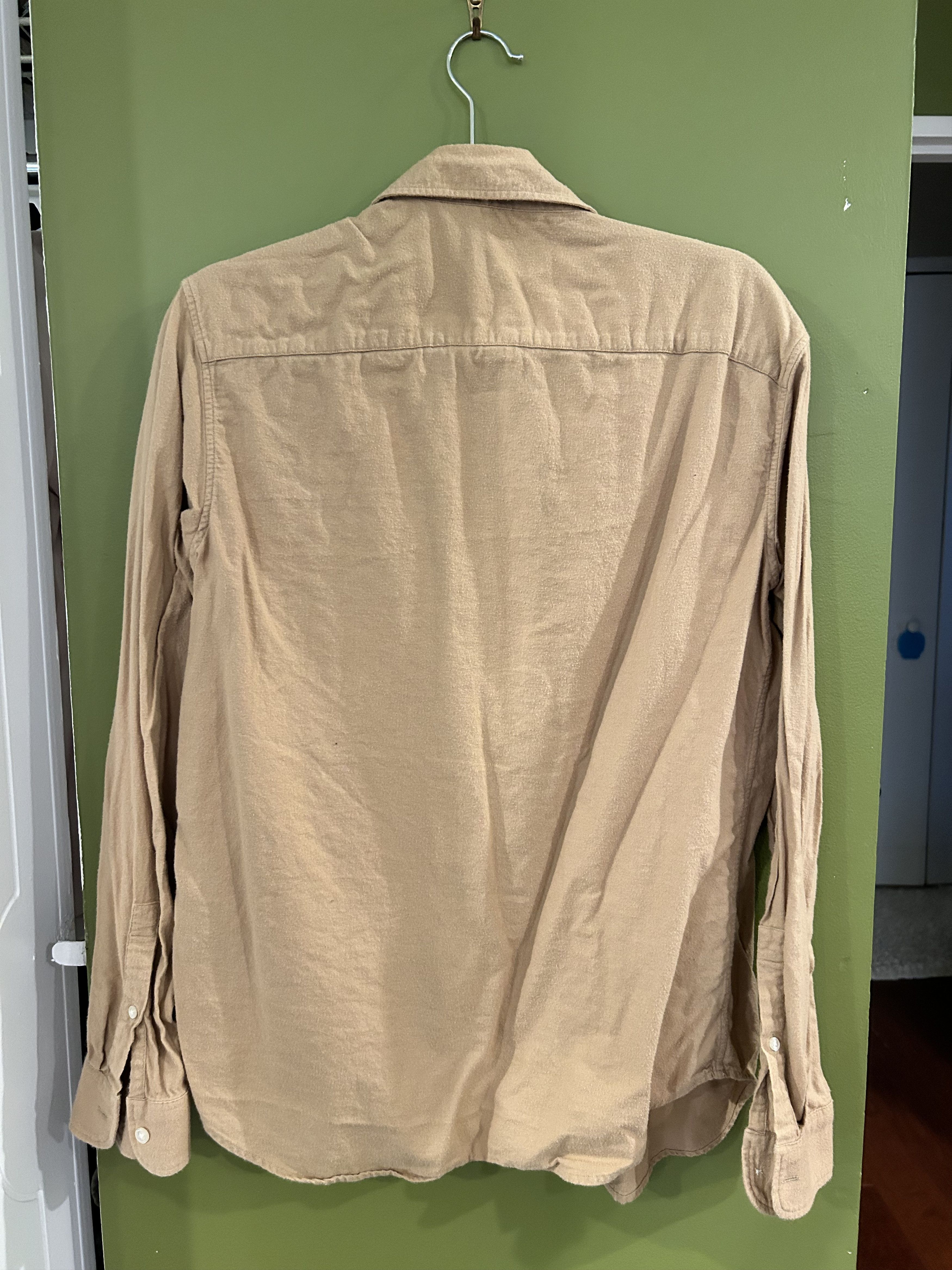 Club Monaco Club Monaco Camel Button Down Size US S / EU 44-46 / 1 - 2 Thumbnail