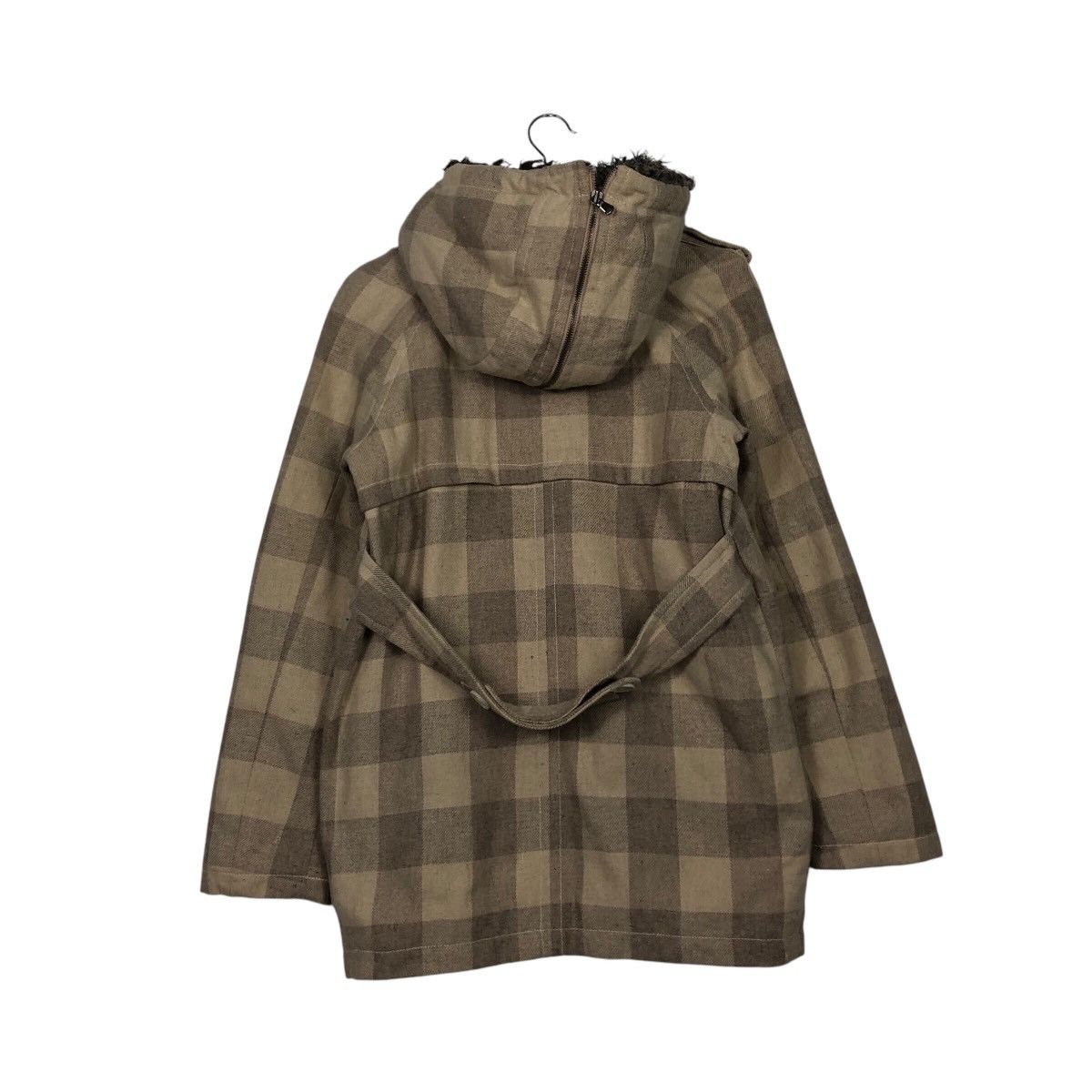 Diesel 📌Vintage Biker Jacket Diesel Tartan Design Fur Hoodie Size US M / EU 48-50 / 2 - 9 Thumbnail