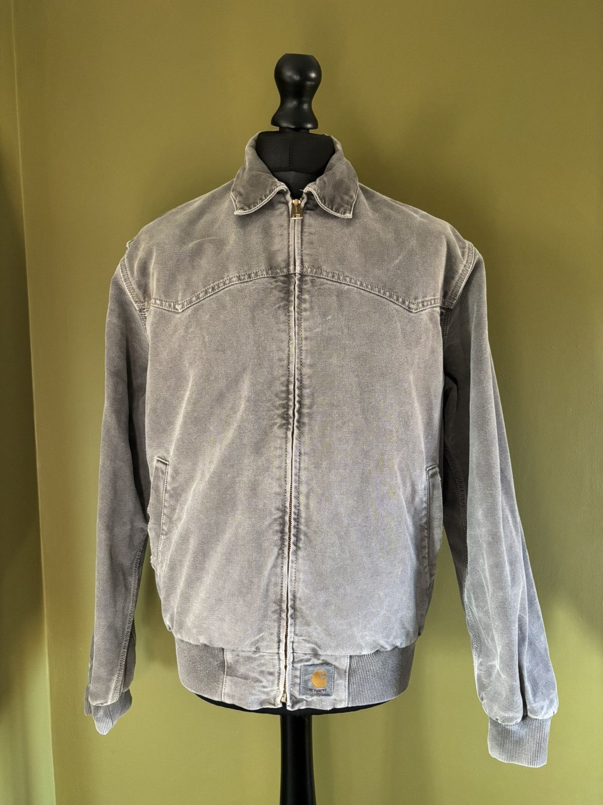 Carhartt RARE Carharrt Santa Fe washed vista bomber jacket Size US S / EU 44-46 / 1 - 1 Thumbnail