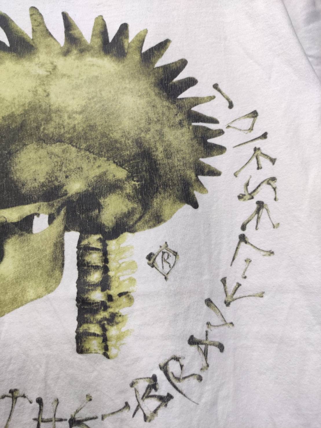 Diesel Diesel " Only the Brave " Punk Skull Head Y2K T-Shirt Size US XL / EU 56 / 4 - 4 Thumbnail