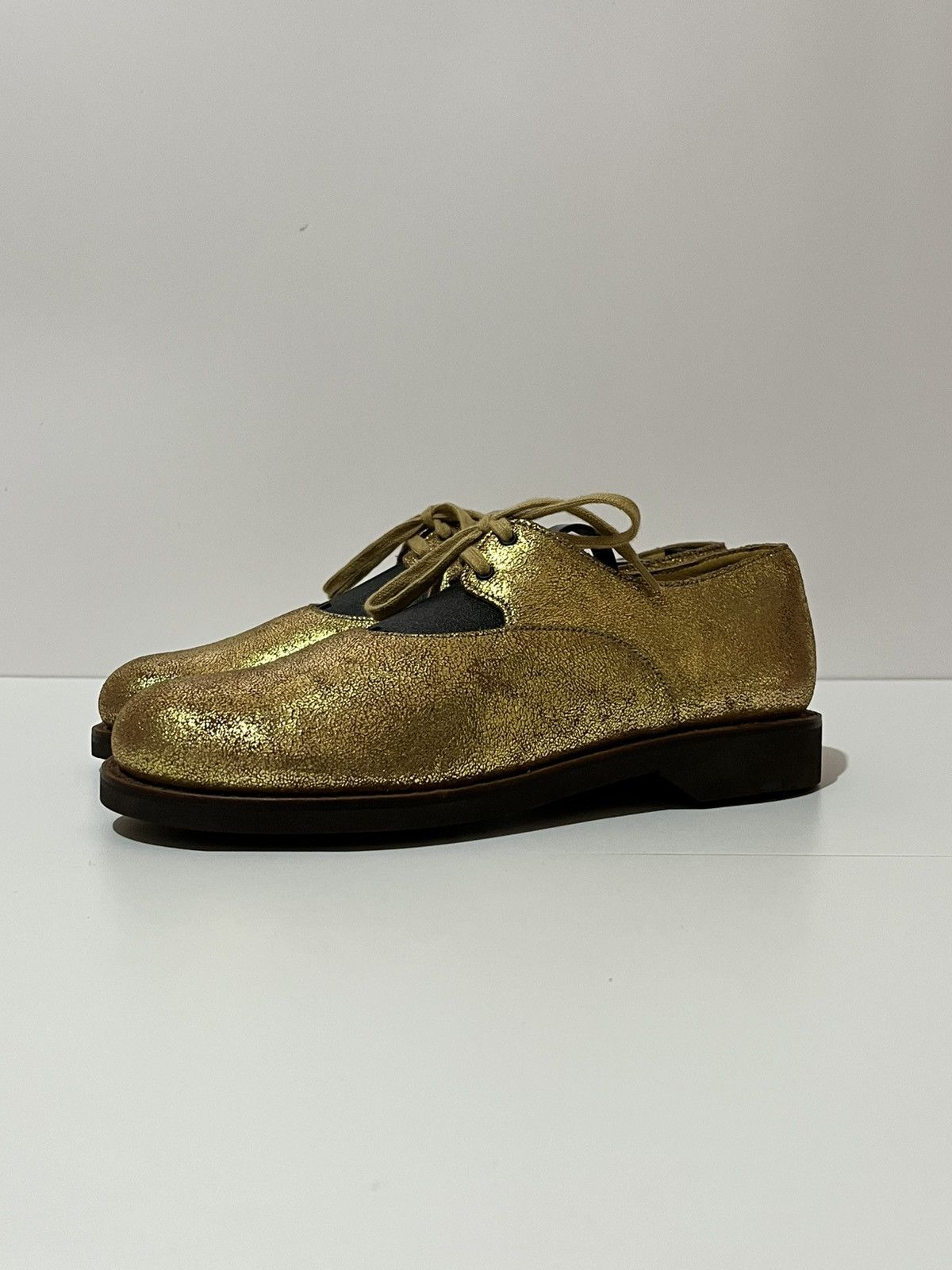Comme des Garcons Comme des Garçons - Heschung - Glitter Gold - Shoes Size US 4 / IT 34 - 3 Thumbnail