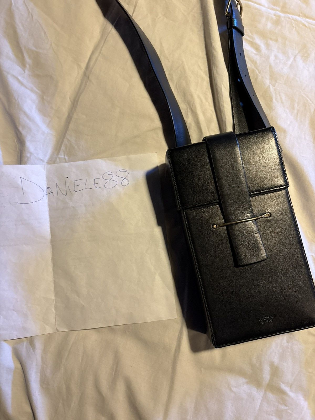 Rochas Rochas leather crossbody bag. Size ONE SIZE - 4 Thumbnail