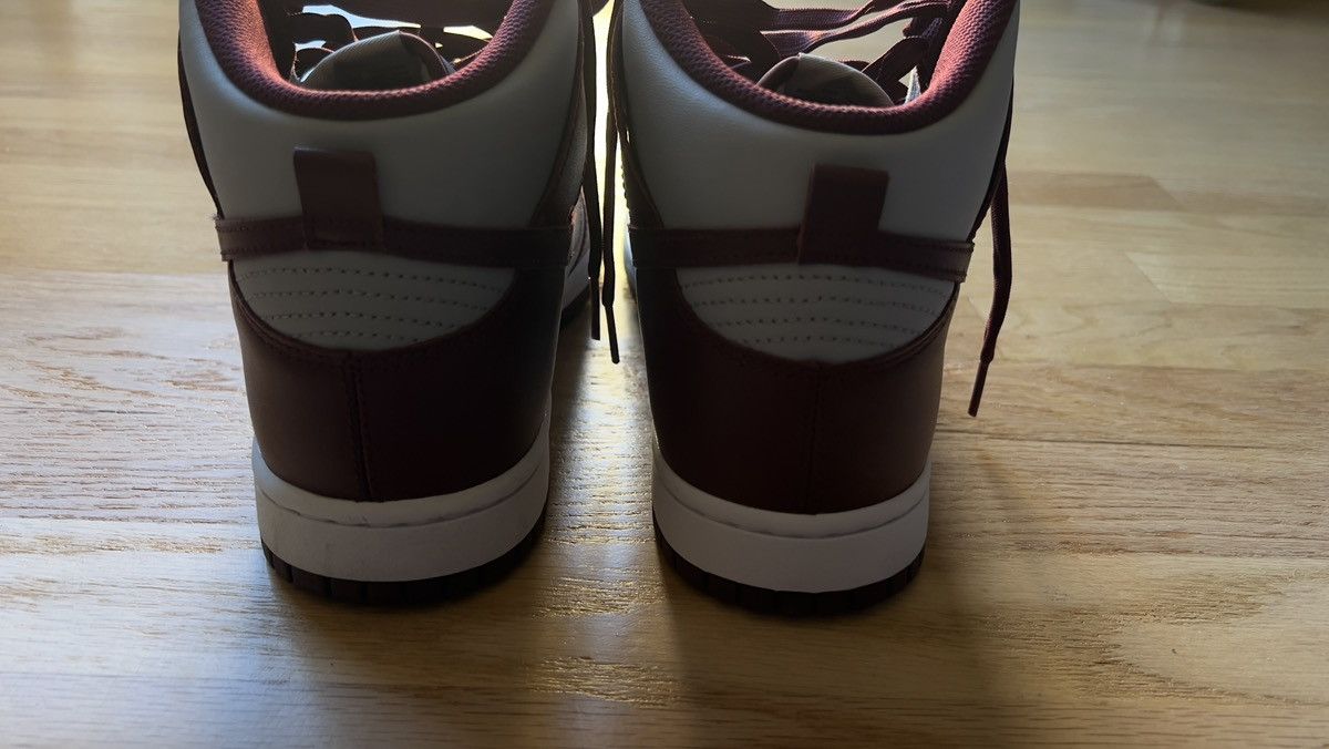 Nike Nike Dunk High Retro “Dark Beetroot” Size 9.5 Clean w/ Box Size US 9.5 / EU 42-43 - 4 Thumbnail