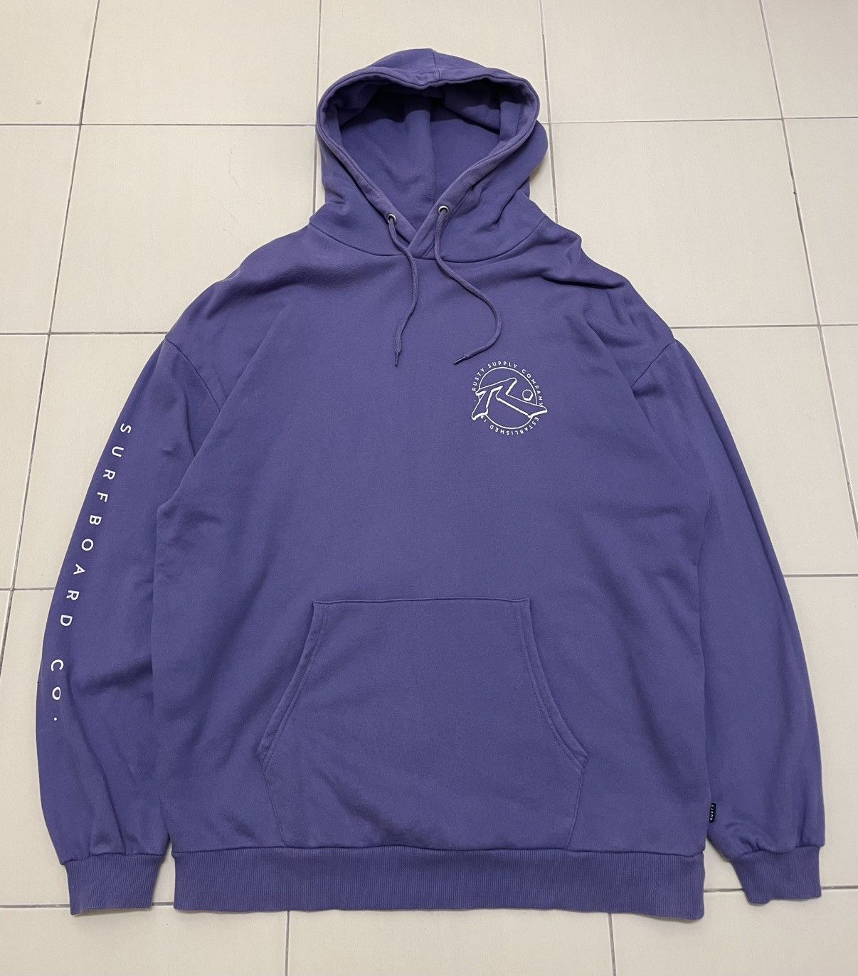 Rusty Rusty Supply Company Surfboard Hoodie Big Logo Size US XL / EU 56 / 4 - 2 Thumbnail