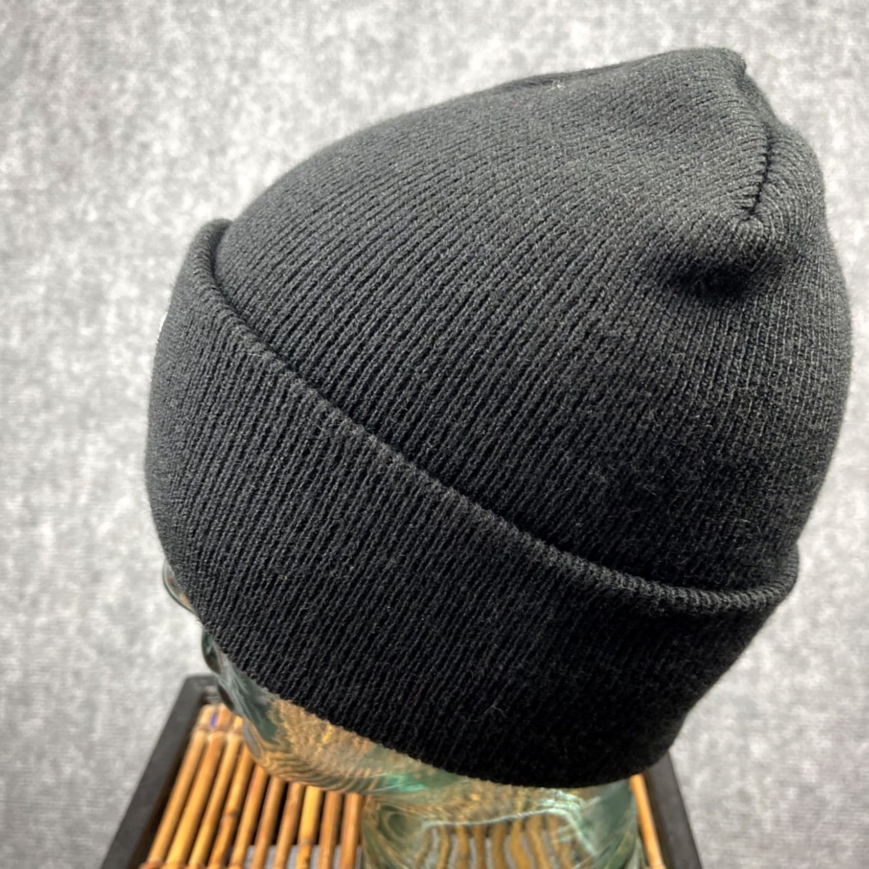 Carhartt Carhartt Beanie Mens Black Knit Cuffed Ribbed A18 One Size Workwear Outdoor Mens Size ONE SIZE - 6 Thumbnail