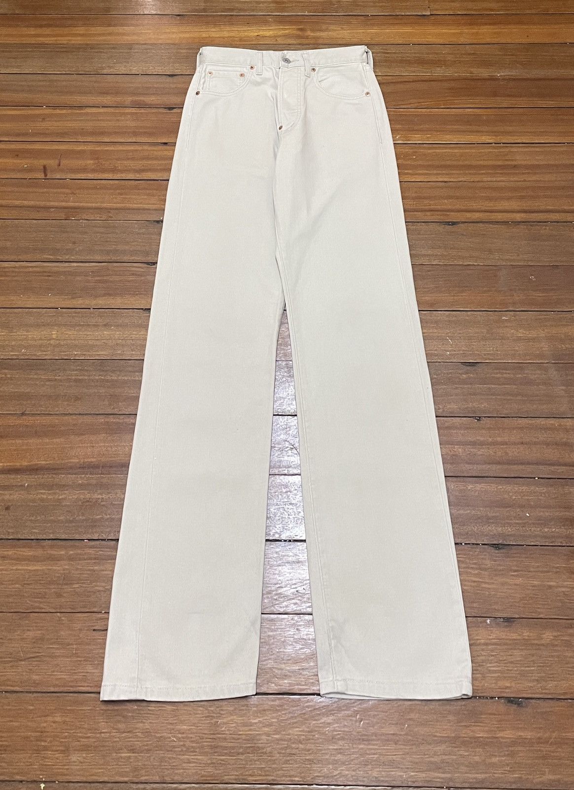 Levi's × Vintage Rare Design Vintage Levis 701 Big E Buckle Back Pants 1990s Size US 29 - 1 Thumbnail