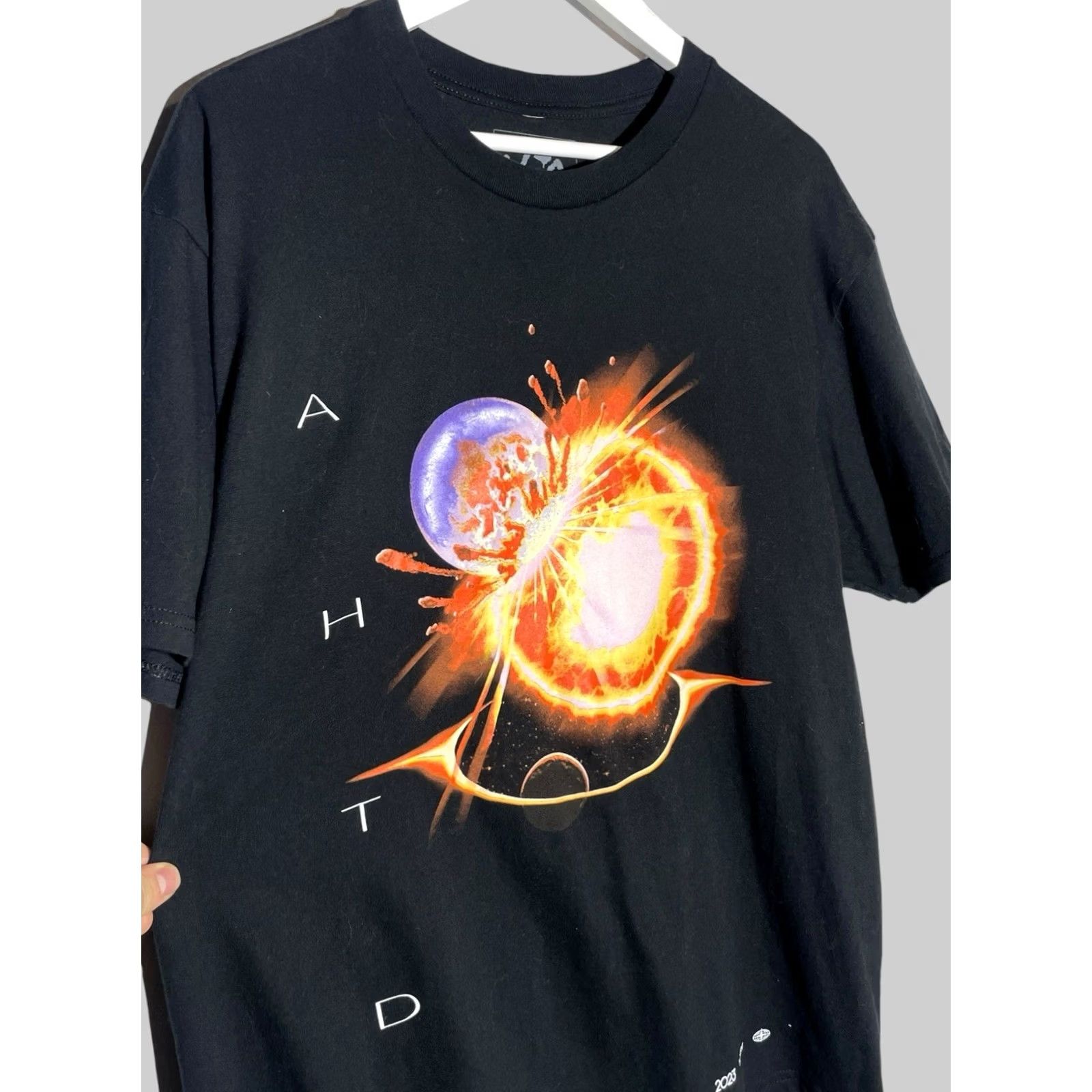 Vintage The Weekend After Hours Til Dawn Global Stadium Tour 2023 T-Shirt XL Black Nike Shirt Mens Crew Neck Short Sleeve Cotton Size US XL / EU 56 / 4 - 3 Thumbnail