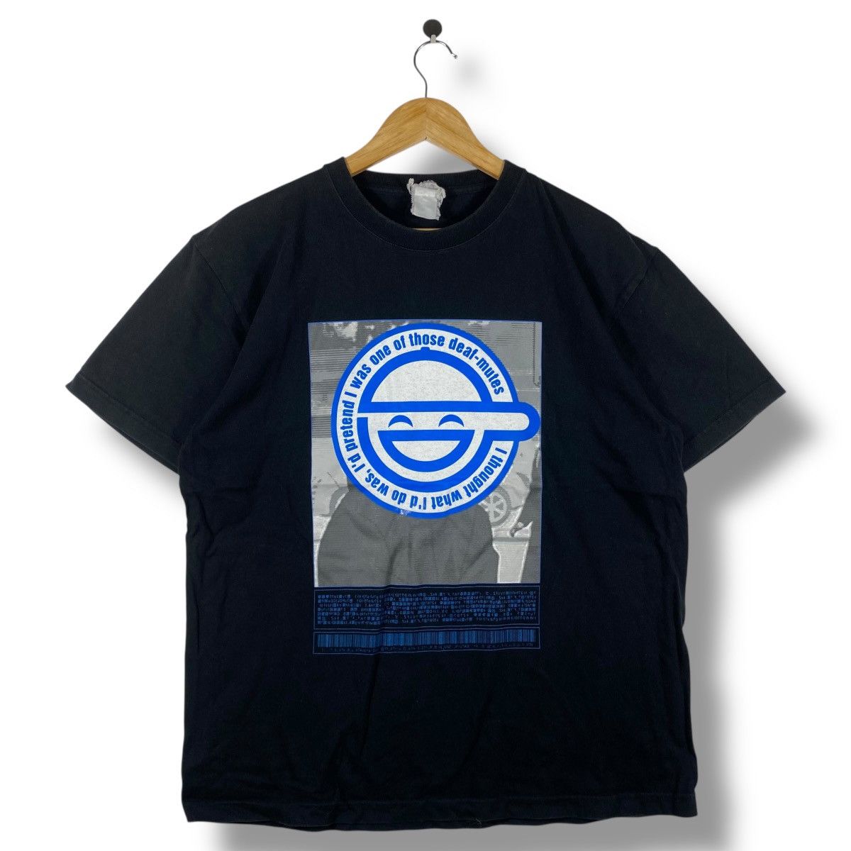 Vintage Vintage Ghost In The Shell LAUGHING MAN Cospa Tee Shirt Size US M / EU 48-50 / 2 - 1 Thumbnail