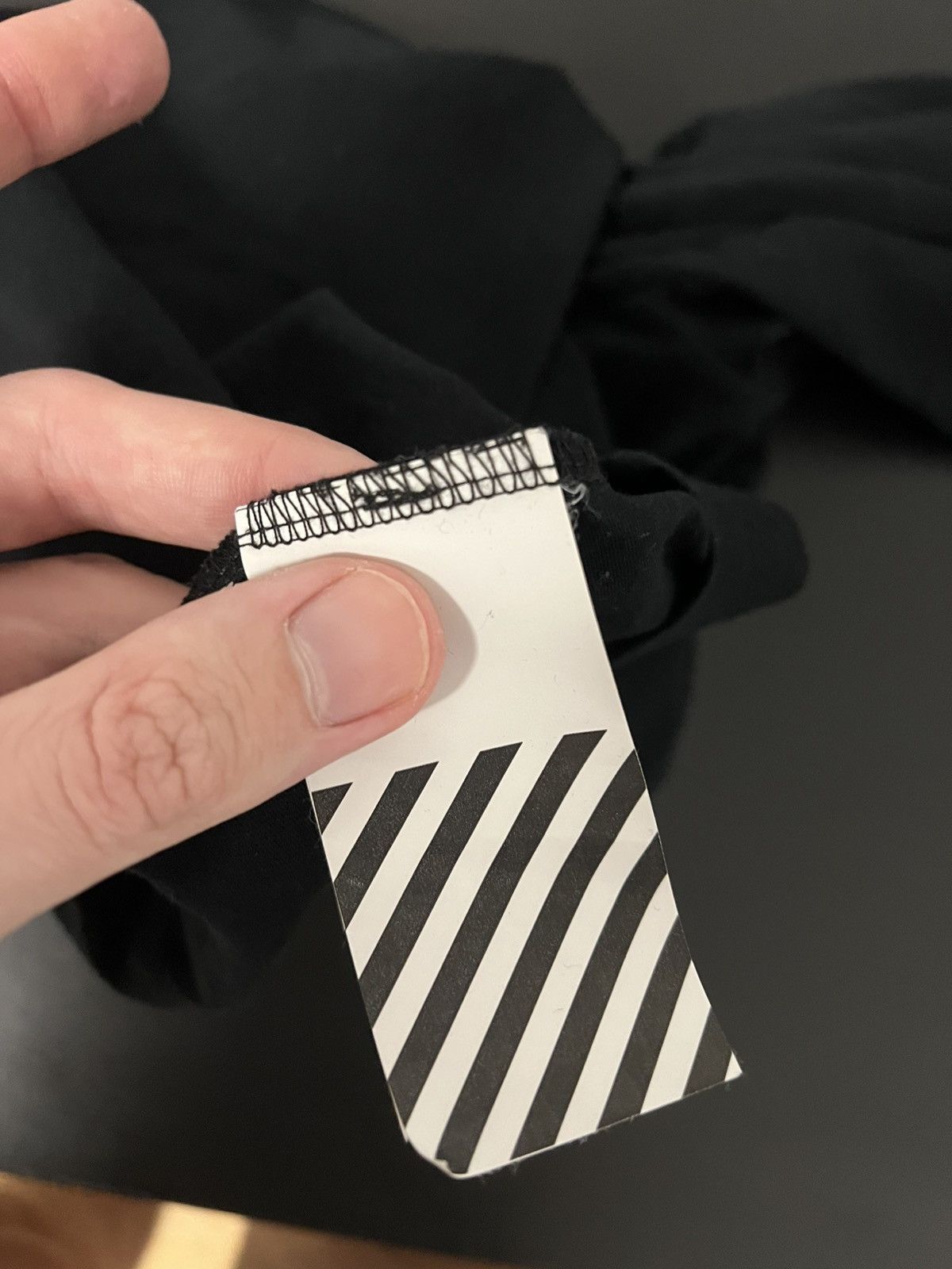 Off-White Off-White Black Diagonal Cards T-Shirt Size US L / EU 52-54 / 3 - 9 Thumbnail