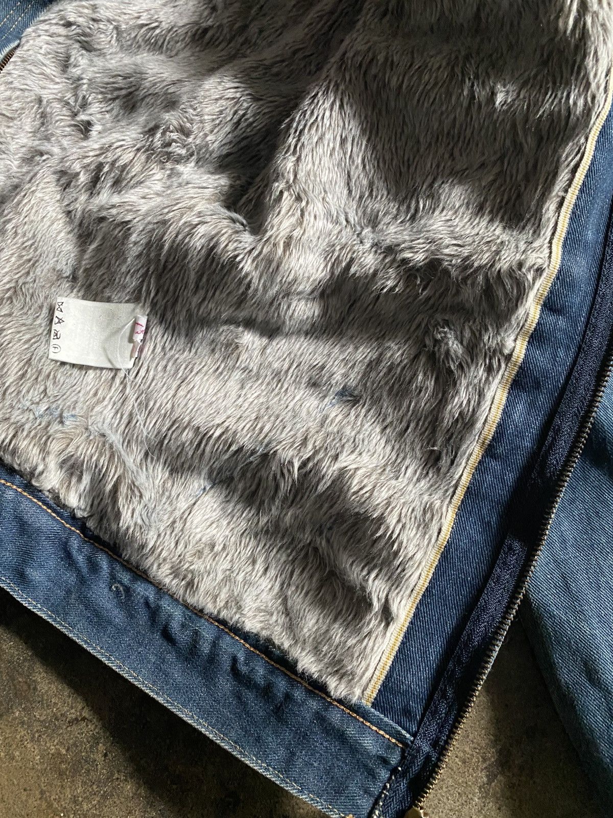 ADAM ET ROPE × Wrangler Wrangler sherpa denim jacket Size XS / US 0-2 / IT 36-38 - 4 Thumbnail