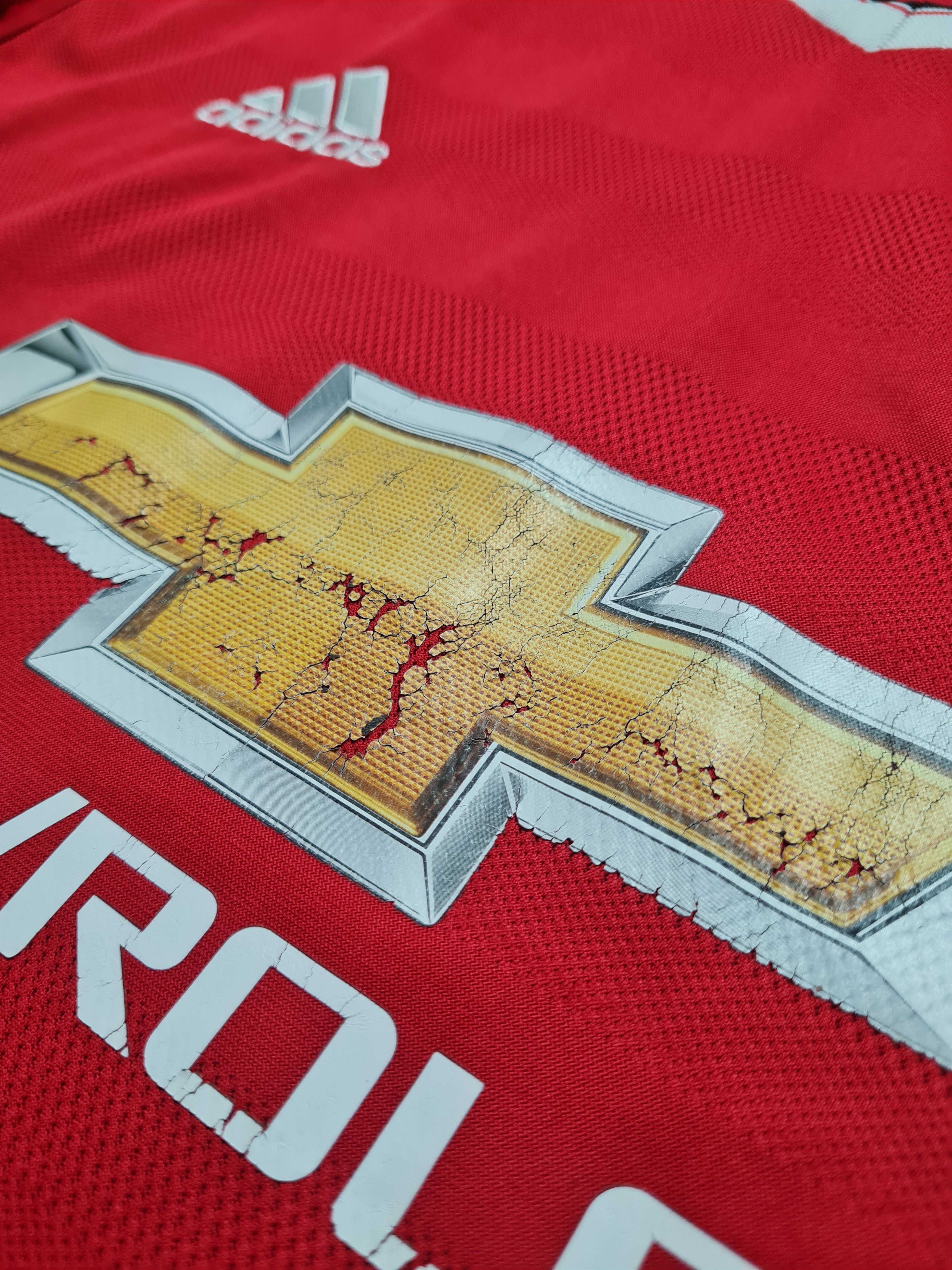 Adidas Manchester United15/16 Home Soccer Shirt Adidas #7 MEMPHIS Size US S / EU 44-46 / 1 - 5 Thumbnail