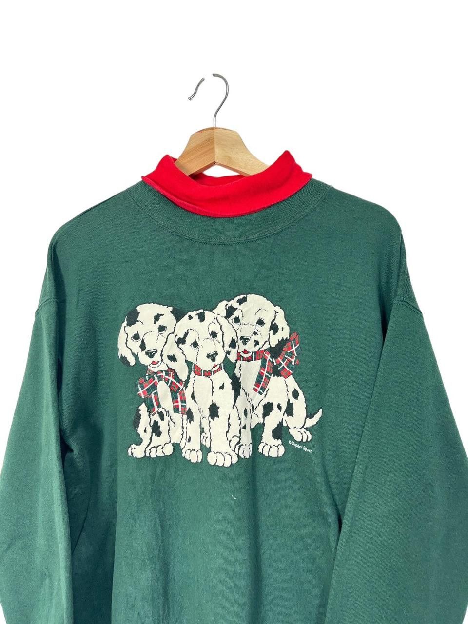 Vintage Vintage 101 Dalmatians sweater size: M Size M / US 6-8 / IT 42-44 - 2 Thumbnail