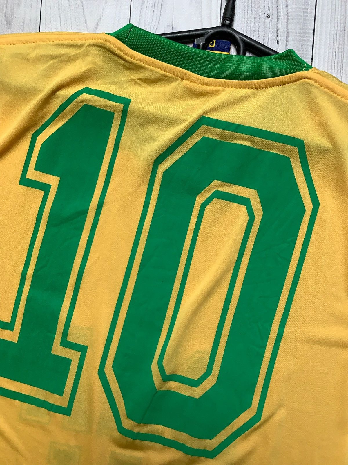 Vintage Vintage Soccer tee Brazil logo size M 10 Size US M / EU 48-50 / 2 - 3 Thumbnail
