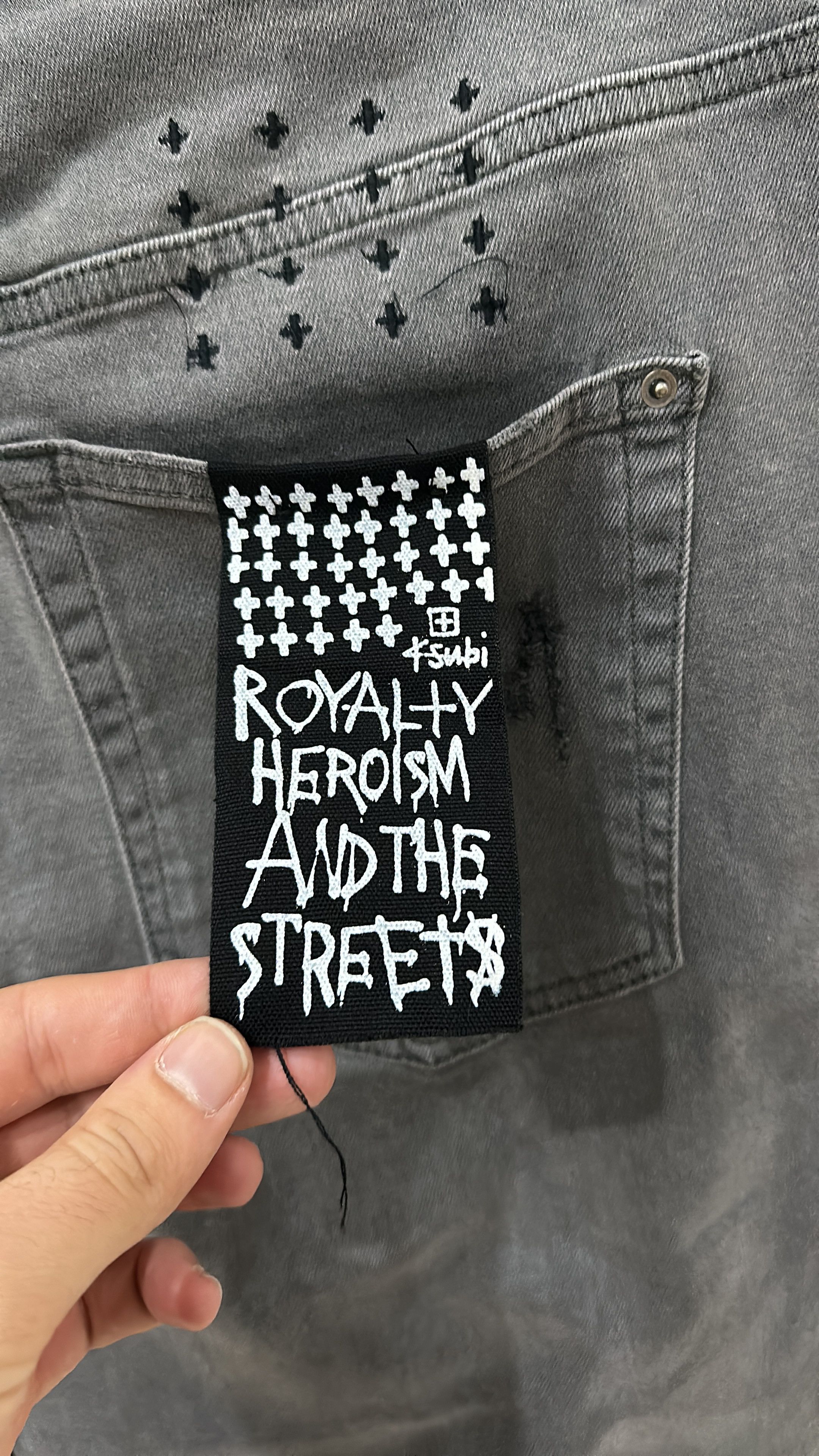 Ksubi Ksubi Chitch Gray Jean Size 34 Never Worn Size US 34 / EU 50 - 5 Thumbnail