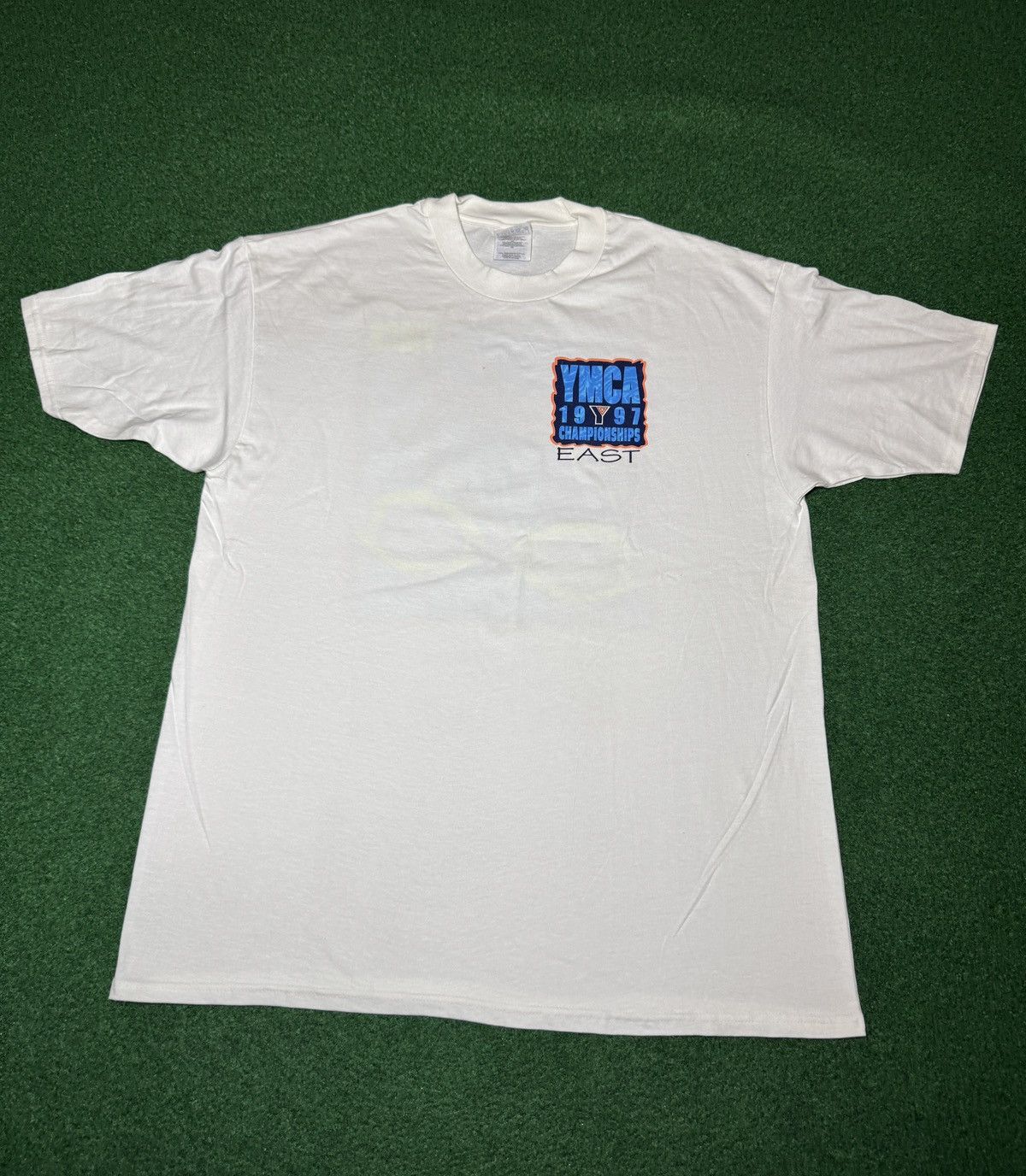 Vintage YMCA Swimming Championship 90s Vintage T Shirt XL Never Worn Size US XL / EU 56 / 4 - 3 Thumbnail