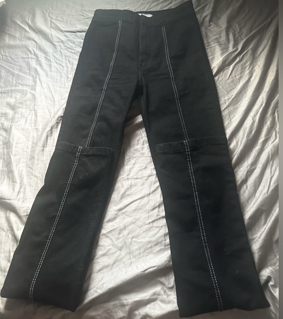 Zara Zara denim corset style top & split jeans set Size S / US 4 / IT 40 - 5 Thumbnail