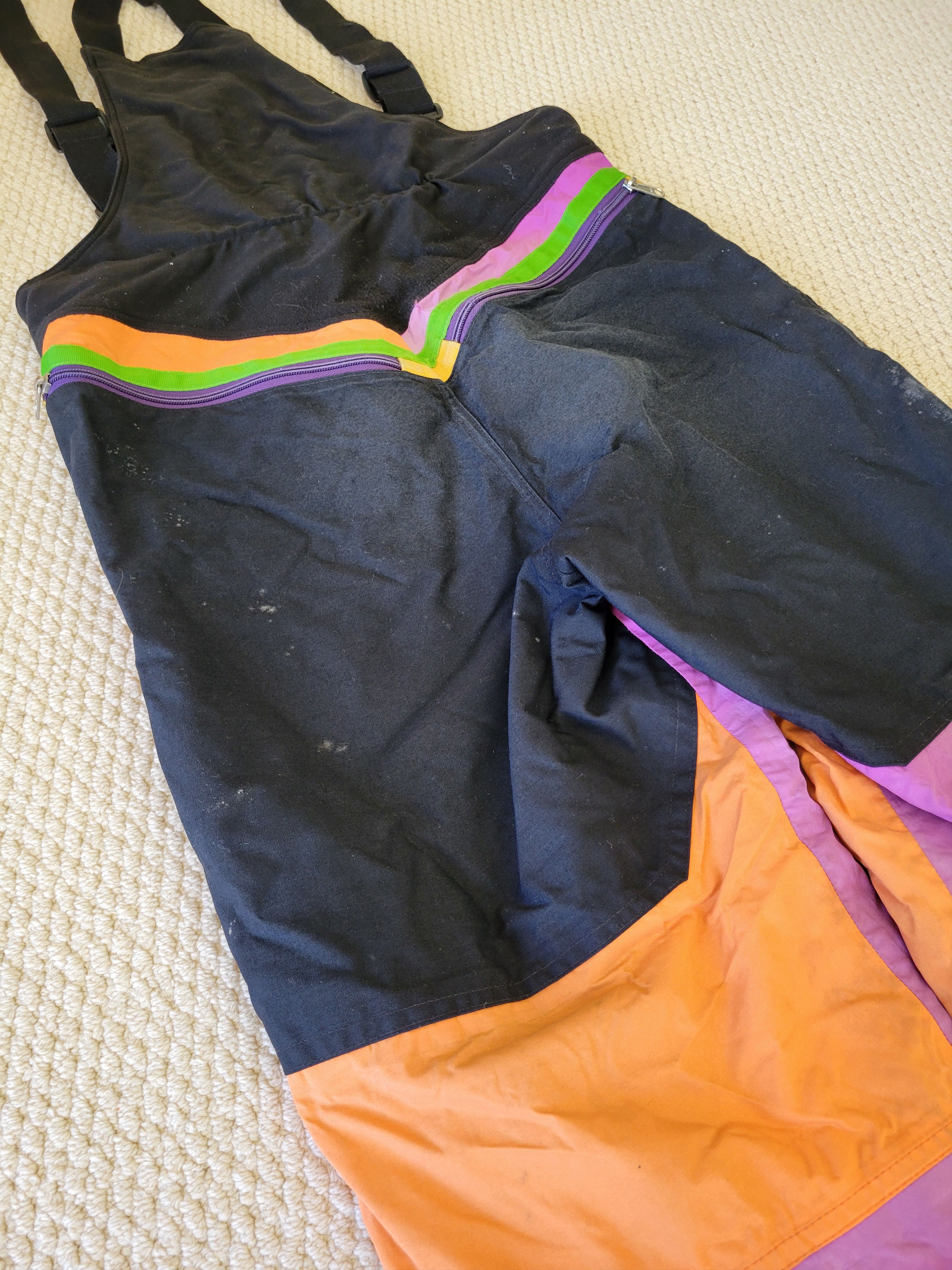 The North Face RARE Vintage TNF Mens Size M Ski Bibs USA Made Size US 34 / EU 50 - 16 Thumbnail