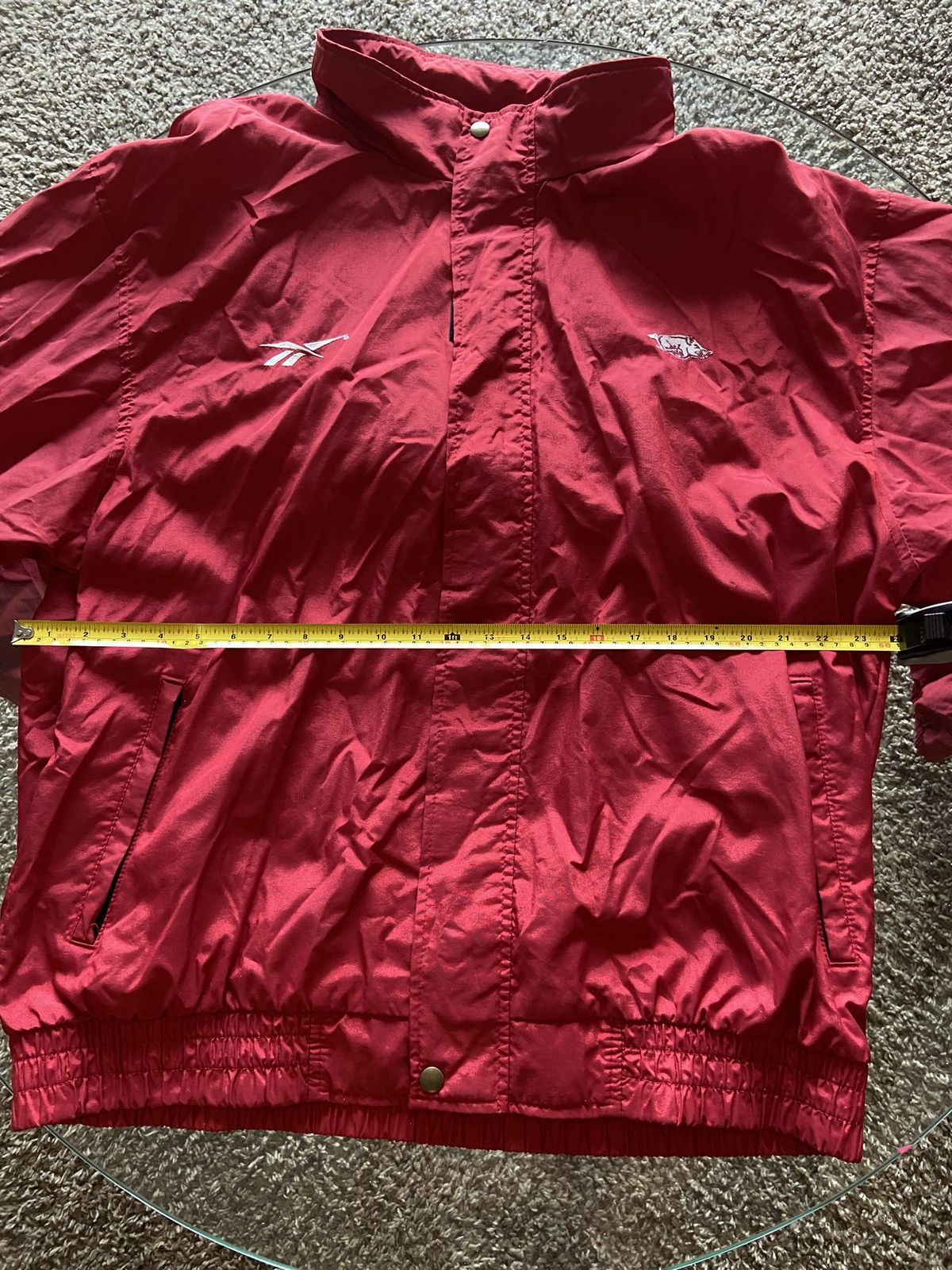 Reebok Vintage Arkansas Razorback University Reebok Wind Breaker Size US XL / EU 56 / 4 - 4 Thumbnail