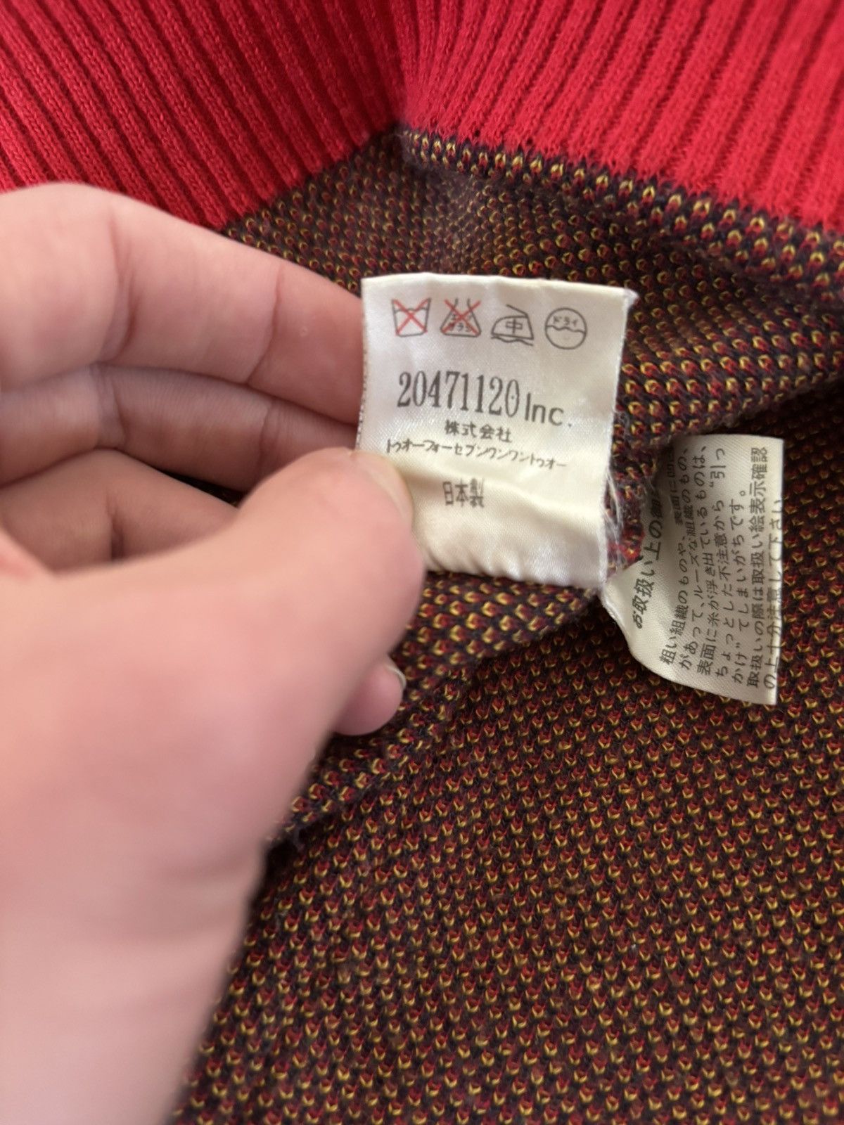 20471120 20471120 S/S 1998 “YIKES?” Evangelion Knit Hoodies Size US M / EU 48-50 / 2 - 5 Thumbnail
