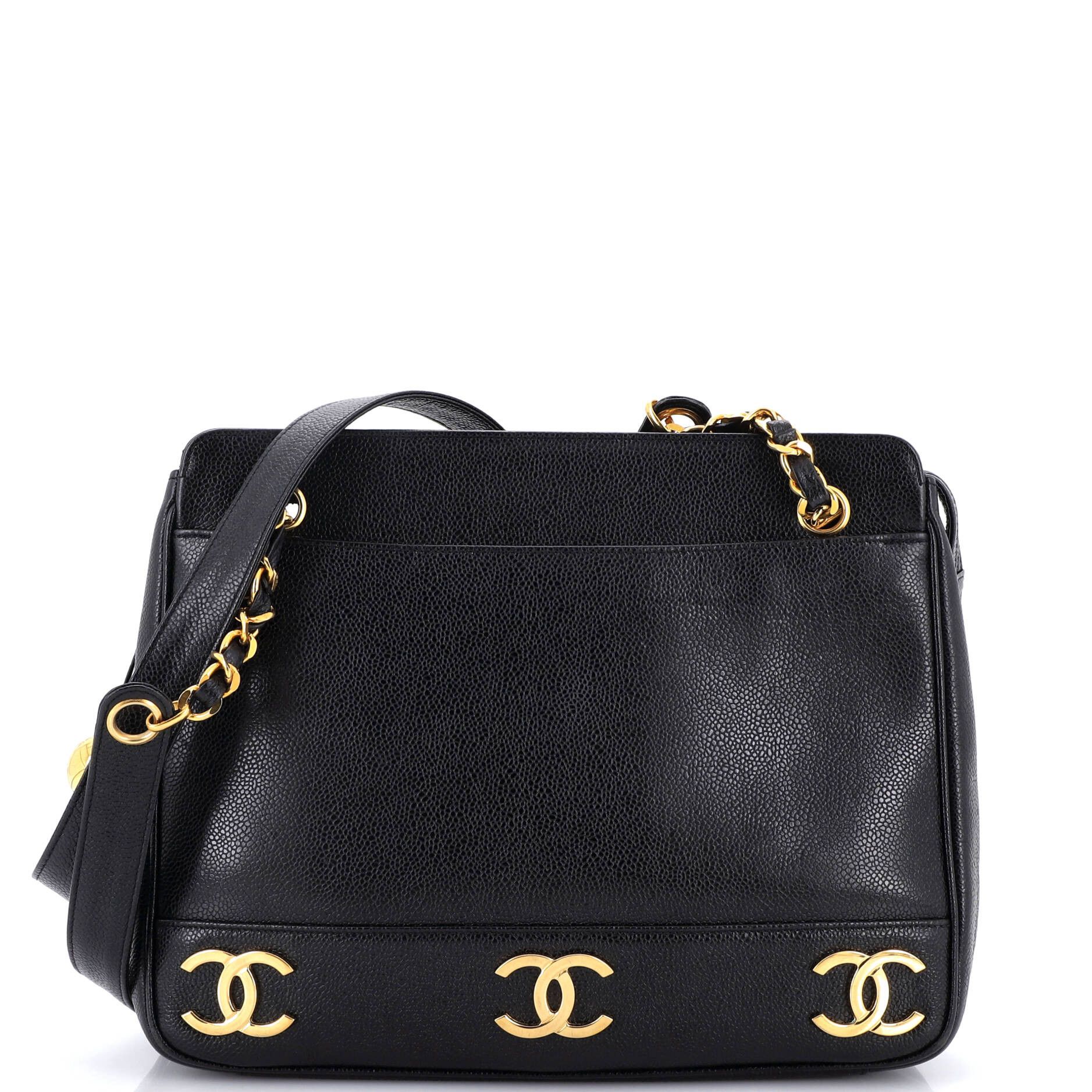 Chanel Vintage Metal CC Shoulder Bag Size ONE SIZE - 1 Thumbnail