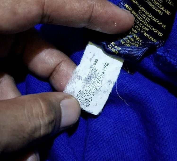Polo Ralph Lauren × Ralph Lauren Polo Ralph Lauren Long Sleeve Big Logo Blue #3 Polos Size US XL / EU 56 / 4 - 5 Thumbnail