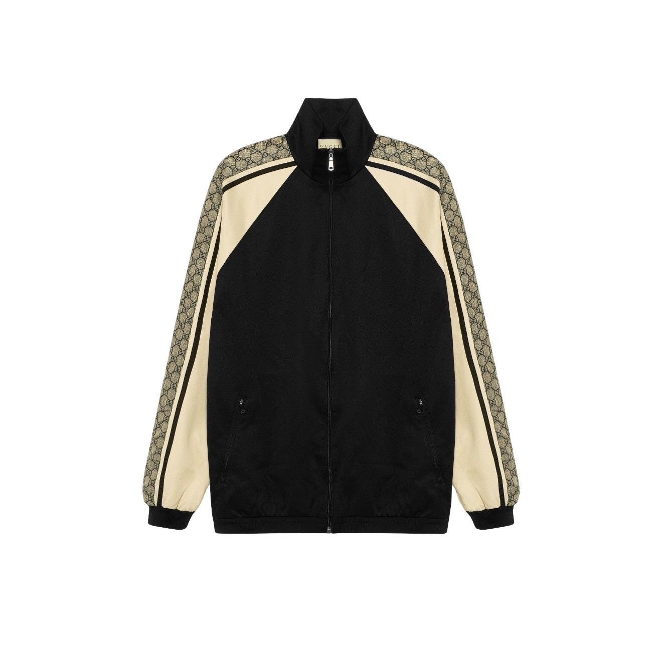 Gucci Gucci GG Monogram Panel Track Jacket Size M Size US M / EU 48-50 / 2 - 1 Thumbnail