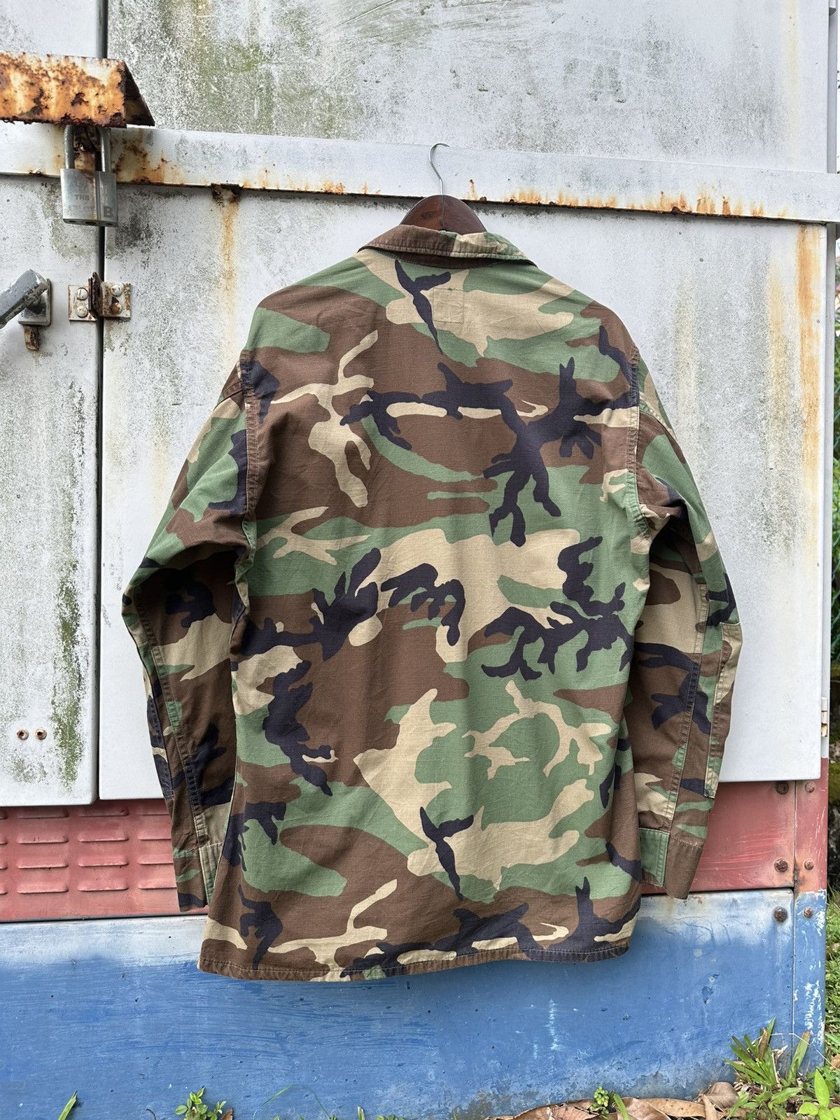 Vintage 🪖Vintage US Air Force Uniform Camo Jacket Size US XL / EU 56 / 4 - 8 Thumbnail