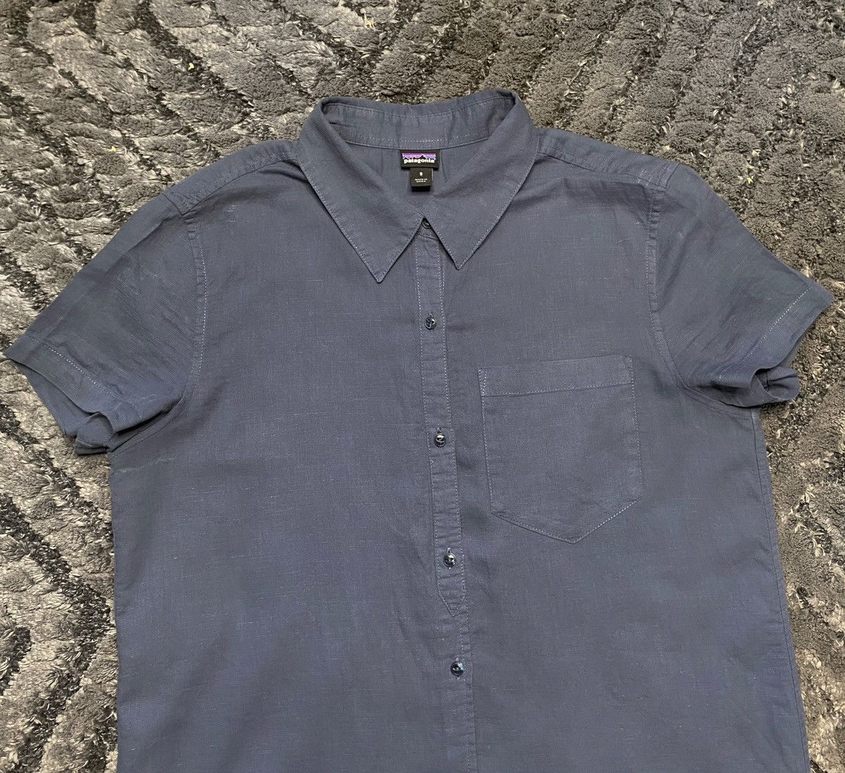 Patagonia Vintage Button Up Shirt Short Sleeve Sport Linien Patagonia Size S / US 4 / IT 40 - 2 Thumbnail