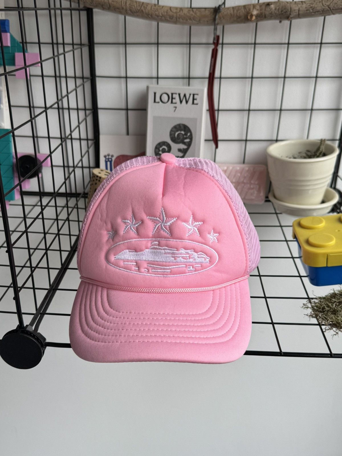 Corteiz Corteiz Alcatraz Pink Cap Size ONE SIZE - 2 Thumbnail