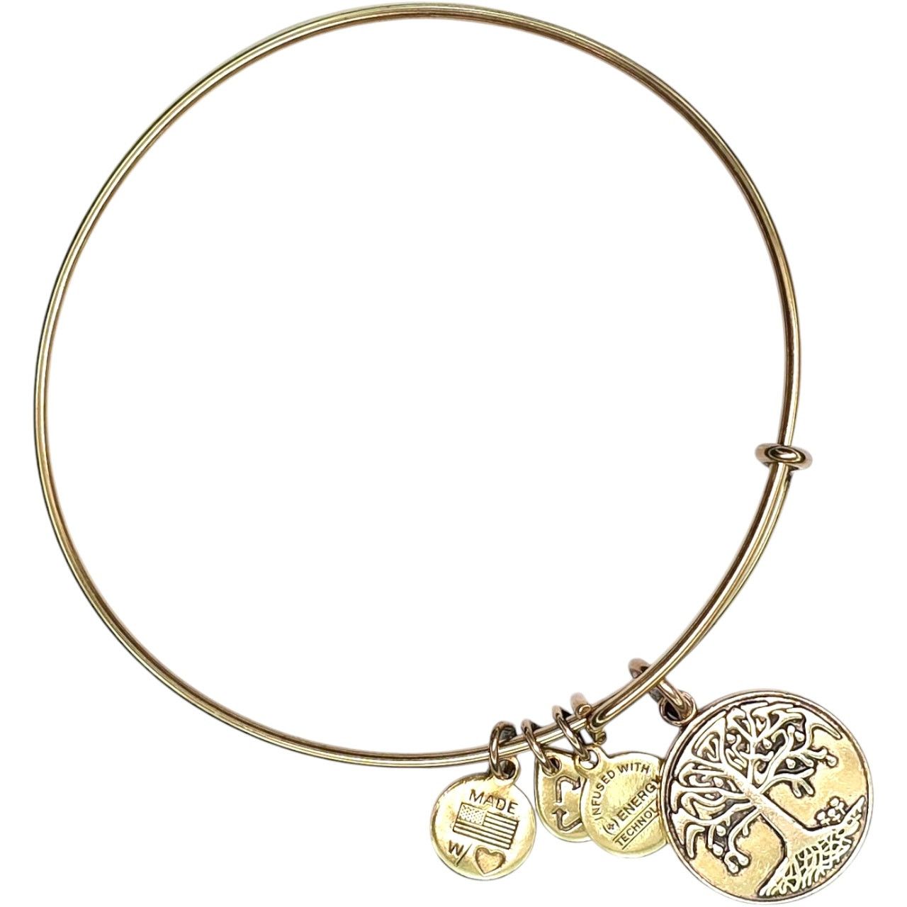 Other Alex & Ani 7 Swords Tree Of Life Blue Glass Gold Bracelets Size ONE SIZE - 5 Thumbnail