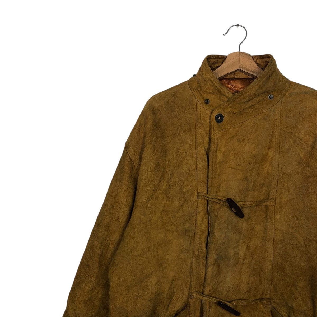 Japanese Brand 🔥VINTAGE CHORE WORK LEATHER JACKET KA UOMO KAPITAL Size US M / EU 48-50 / 2 - 9 Thumbnail