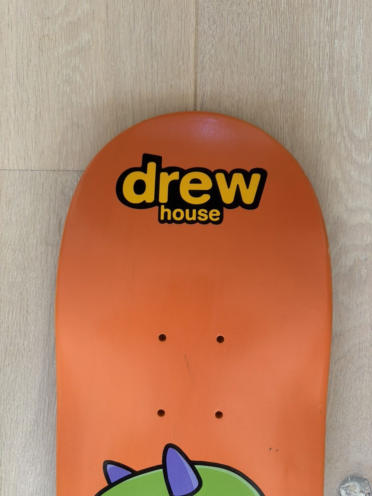 Drew House Drew House Skate Deck Dino Orange – Rare – Justin Bieber Size ONE SIZE - 2 Thumbnail
