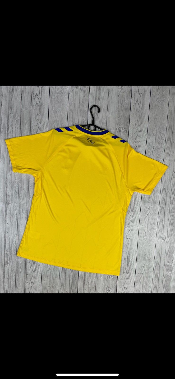 Hummel Everton soccer jersey yellow away size L Size US L / EU 52-54 / 3 - 5 Thumbnail