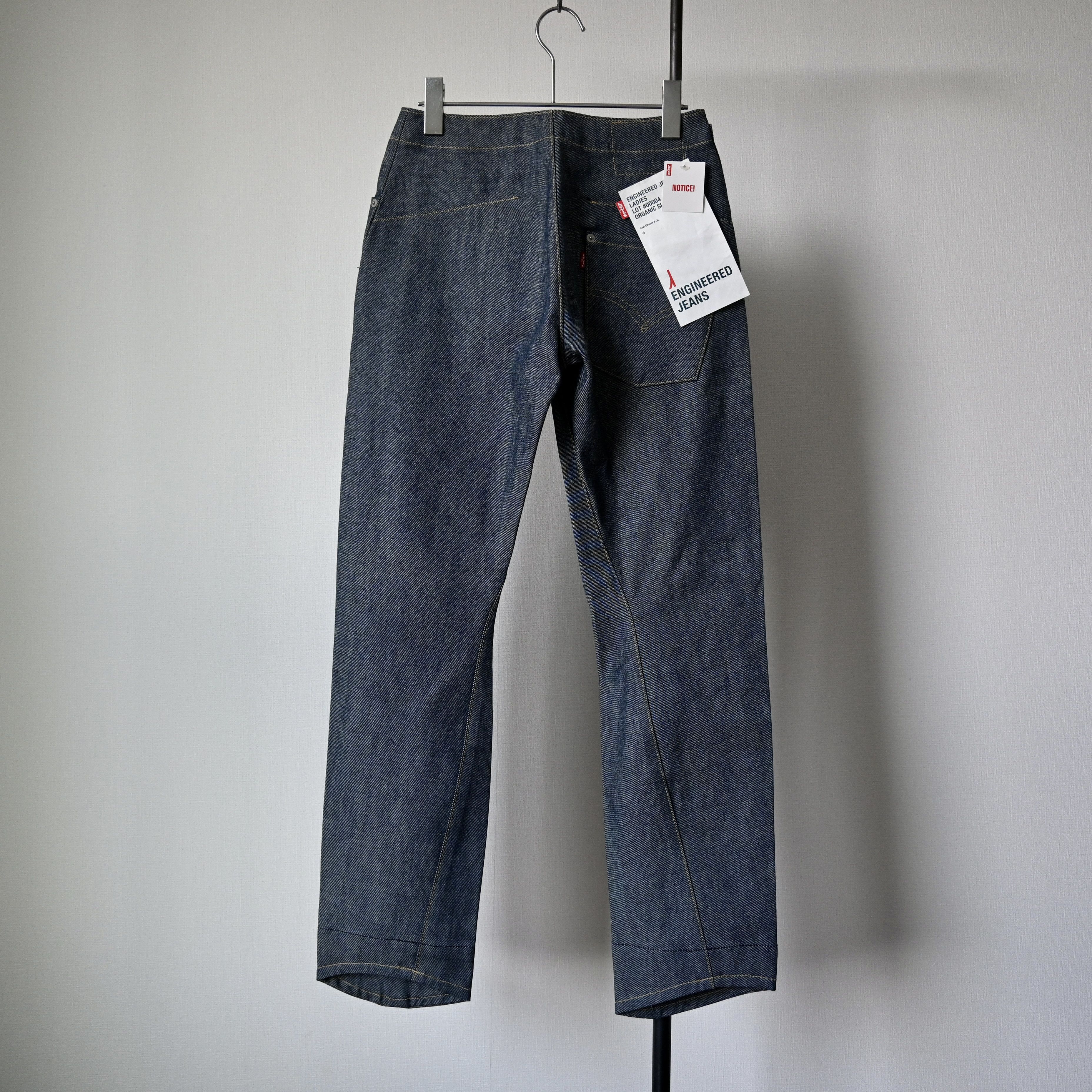 Levi's DEADSTOCK 2000s Levi's ENGINEERED JEANS "ORGANIC SLIM", blue Size 27" / US 4 / IT 40 - 1 Thumbnail