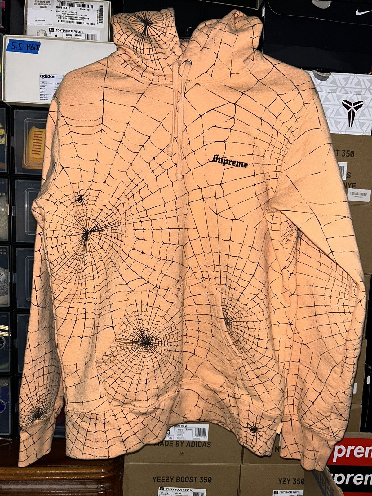 トップス Supreme Spider Web Hoodie Supreme Spider Web Hooded Sweatshirt (FW16)