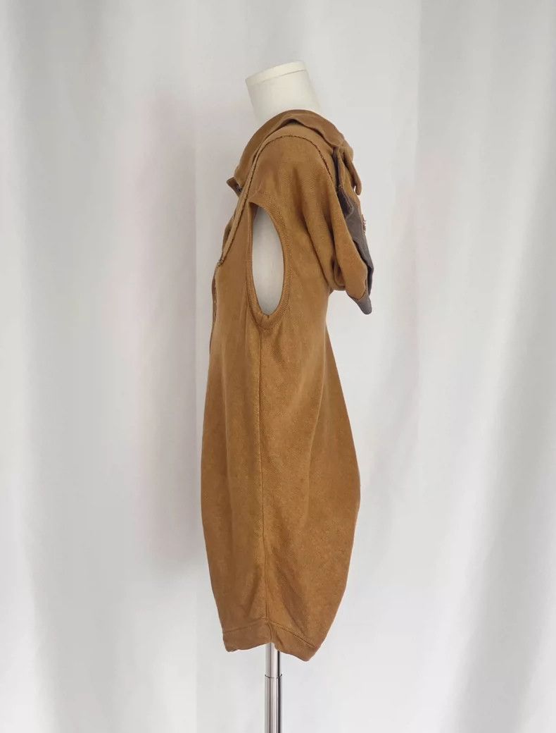 Yohji Yamamoto Yohji Yamamoto size 2 Vintage Brown Irregular Deconstructe Size M / US 6-8 / IT 42-44 - 4 Thumbnail