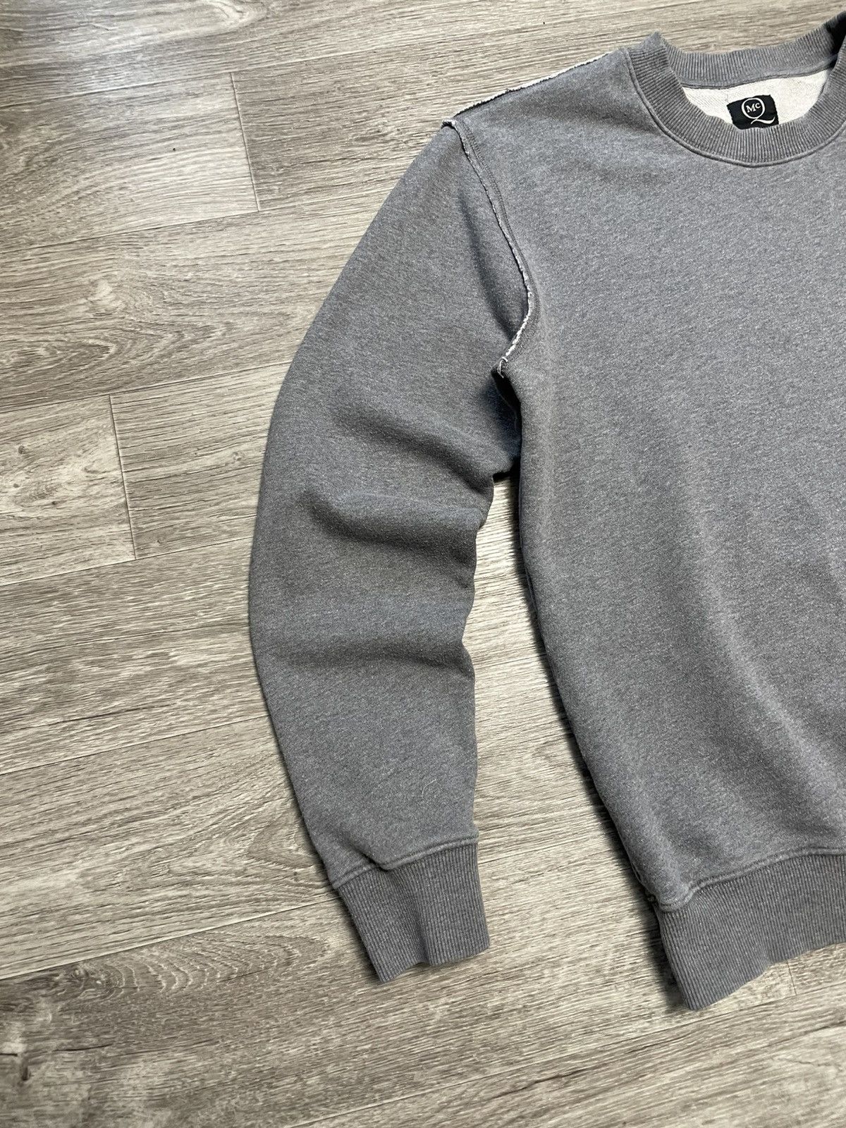 Alexander McQueen Alexander McQueen Big Logo Gray Sweatshirt Crewneck Size US M / EU 48-50 / 2 - 4 Thumbnail