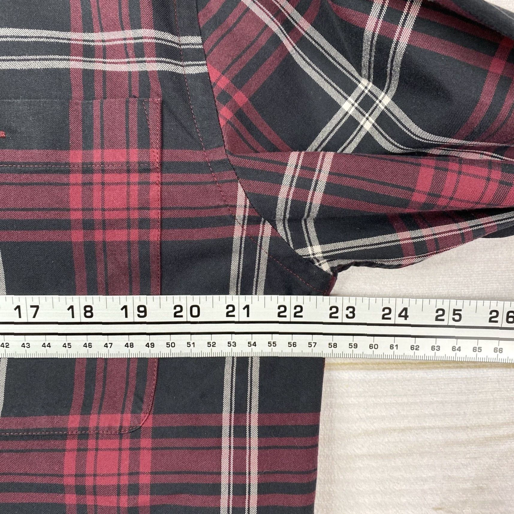 Orvis Orvis Shirt Mens M Red Black Plaid Button Down Long Sleeve Pocket Heavy Cotton Size US M / EU 48-50 / 2 - 5 Thumbnail