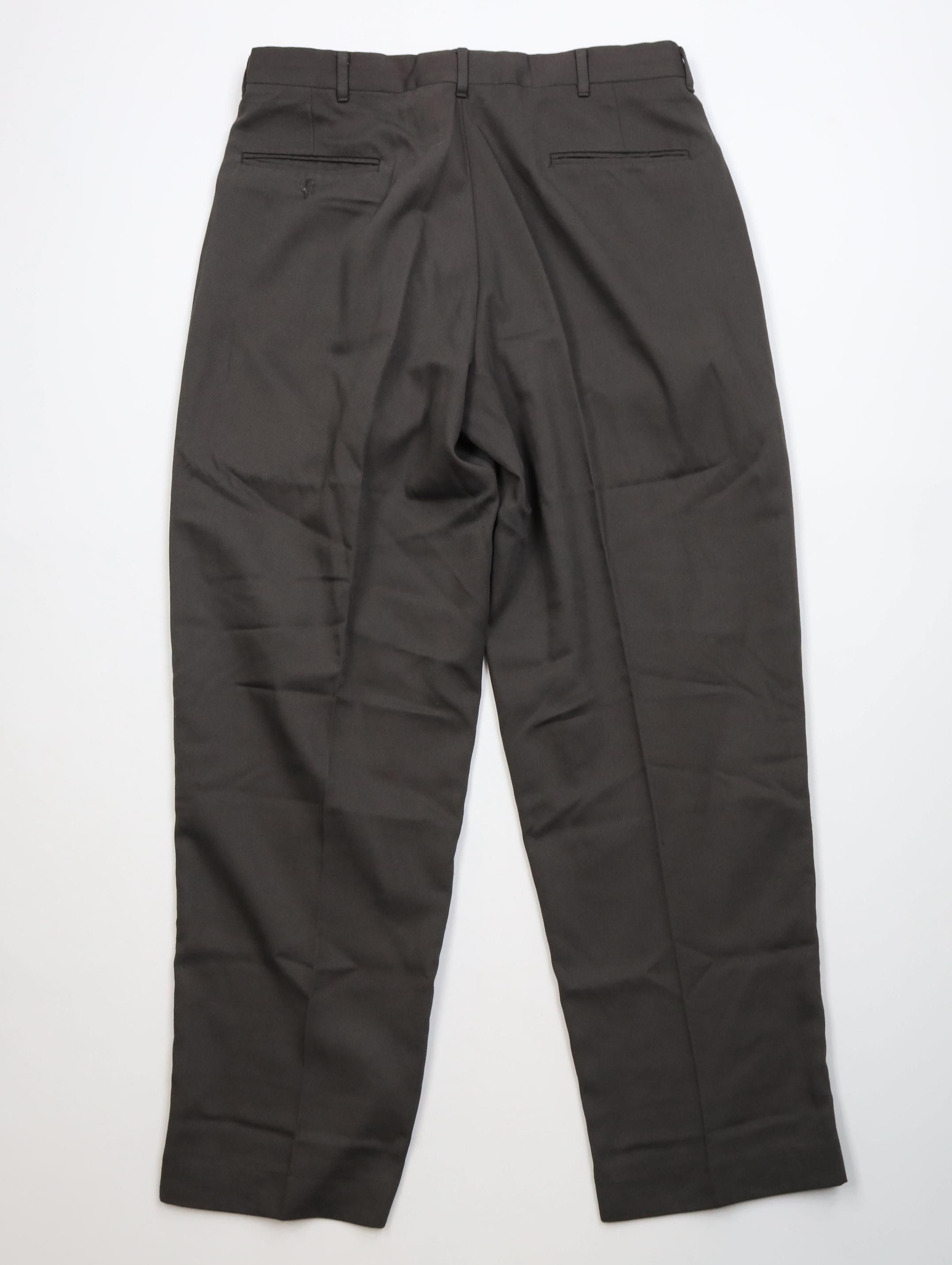 Vintage Vintage 90s Streetwear Gabardine Blend Knit Chino Pants Gray Size US 34 / EU 50 - 11 Thumbnail