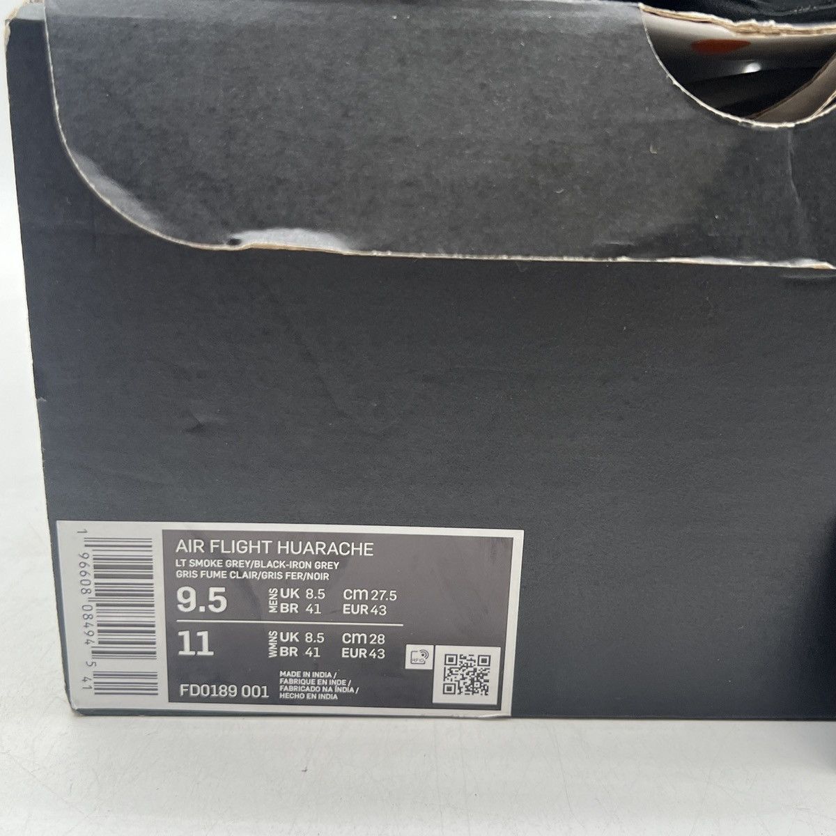Nike Air flight hurarache air brush Bordeaux Size US 9.5 / EU 42-43 - 6 Thumbnail